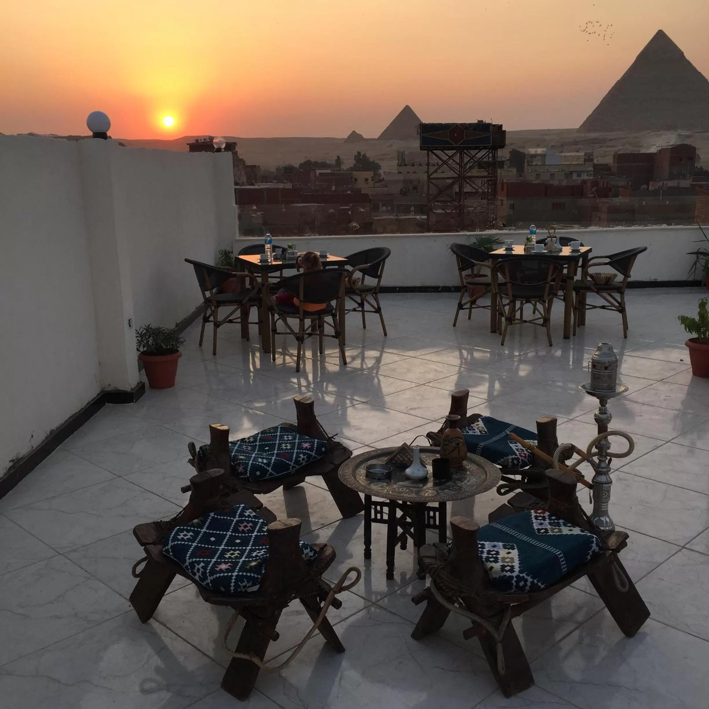 Sunrise in Eagles Pyramids View