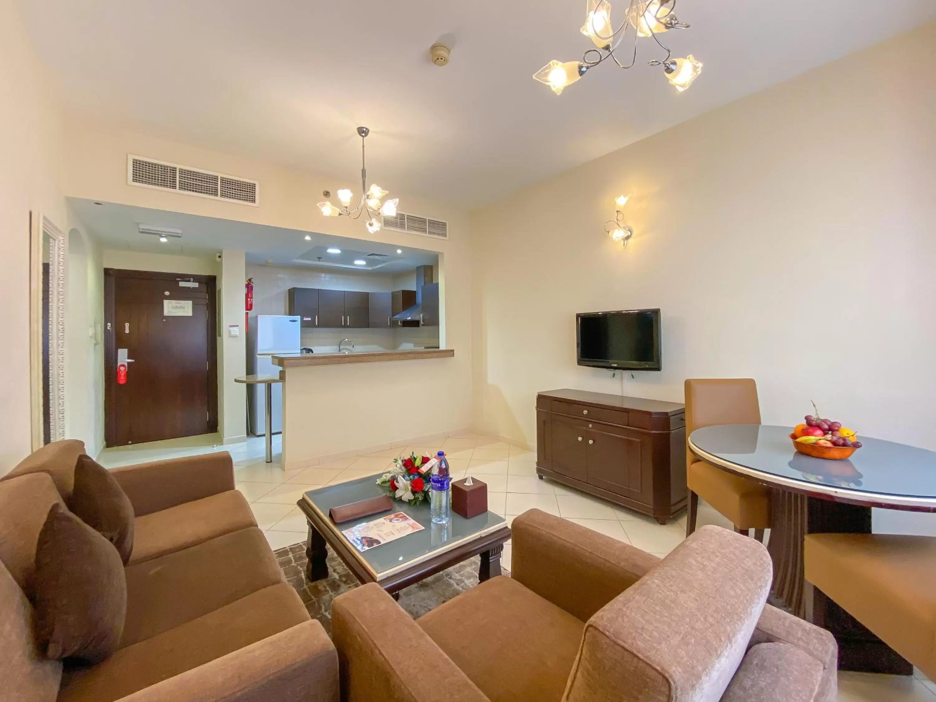 Living room in Auris Boutique Hotel Apartments, Al Barsha - At The Mall