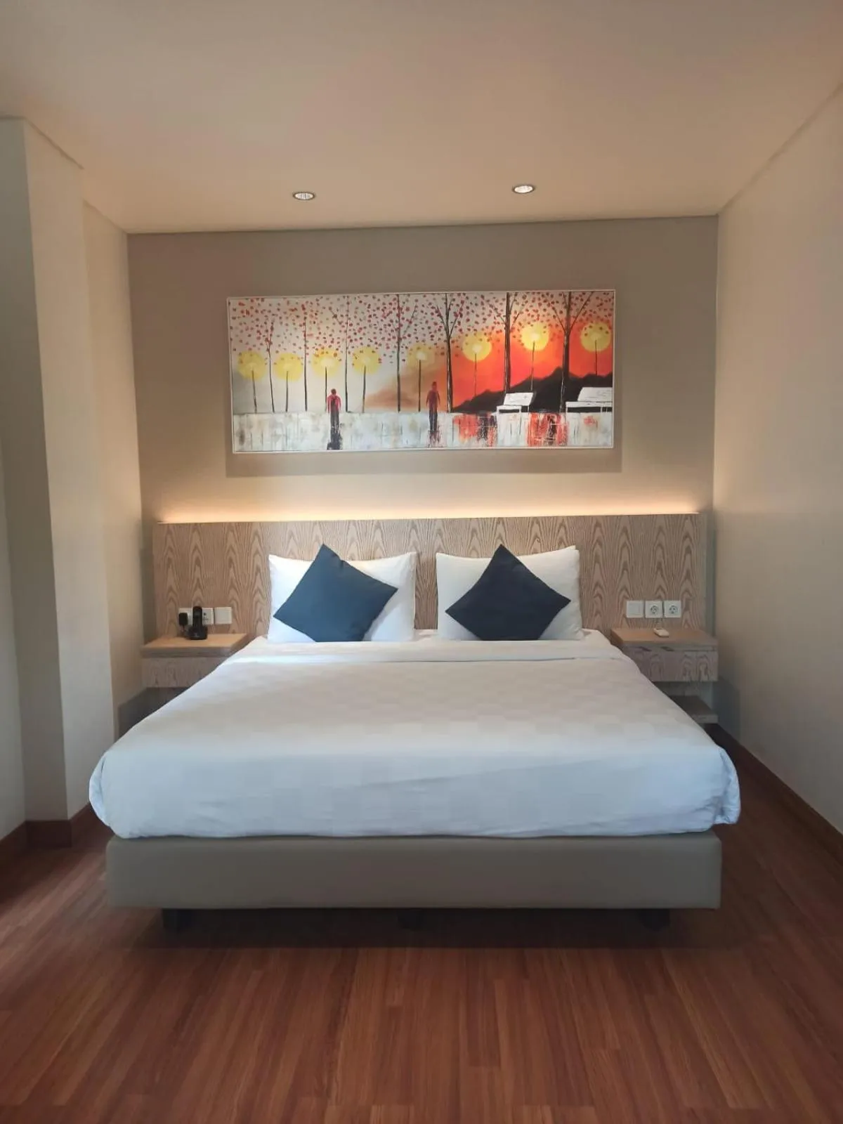 Bed in Dwijaya House of Pakubuwono