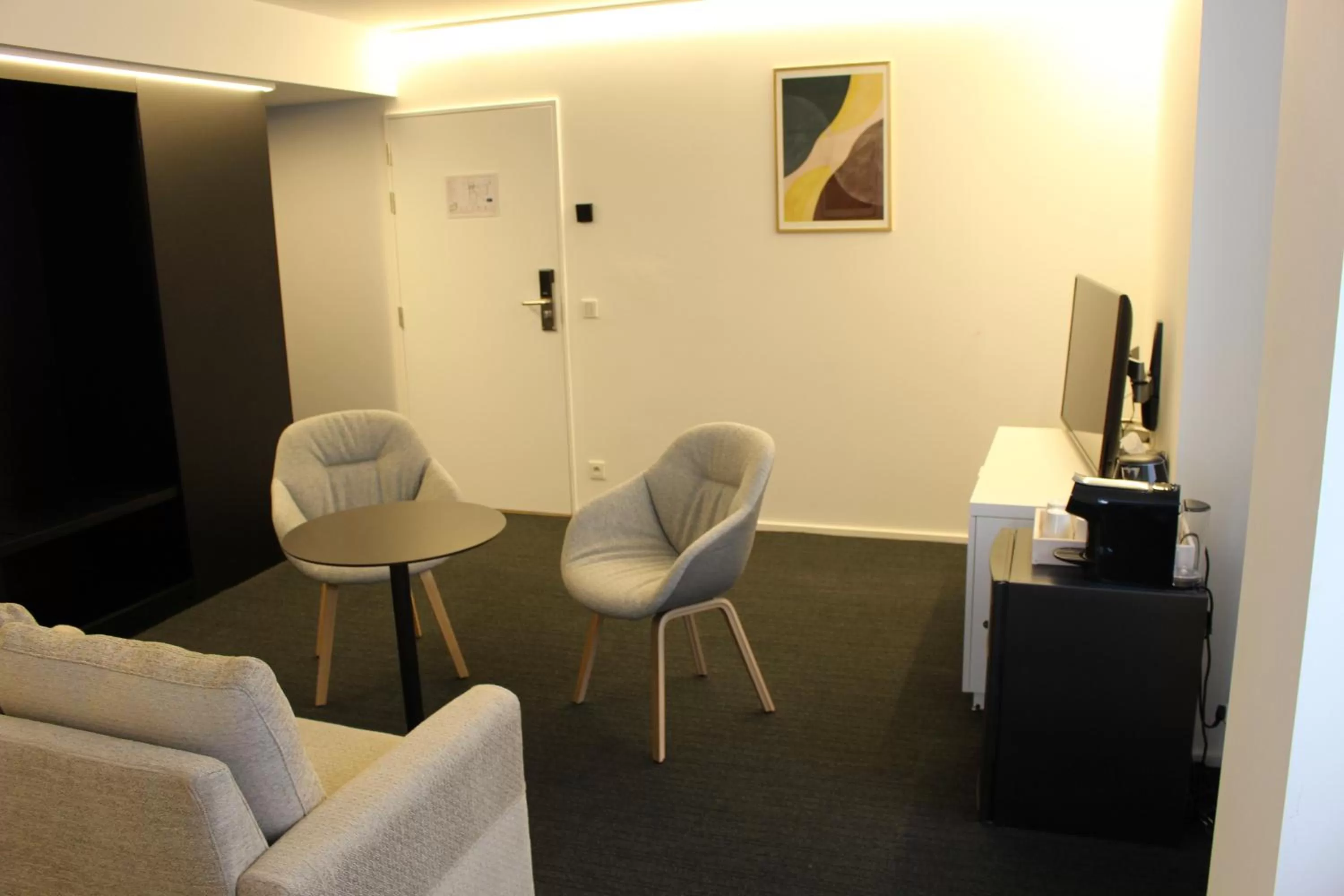 Living room in Hotel Le Bois De Bruges