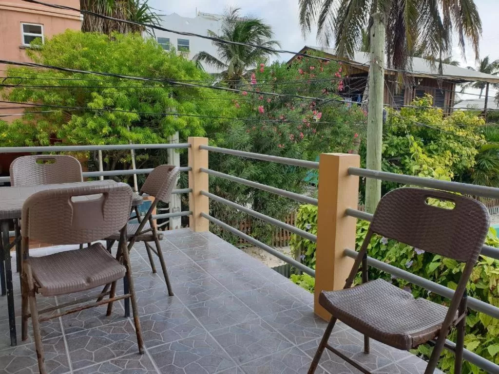 Balcony/Terrace in Beach Side Condos Caye Caulker by CCVH