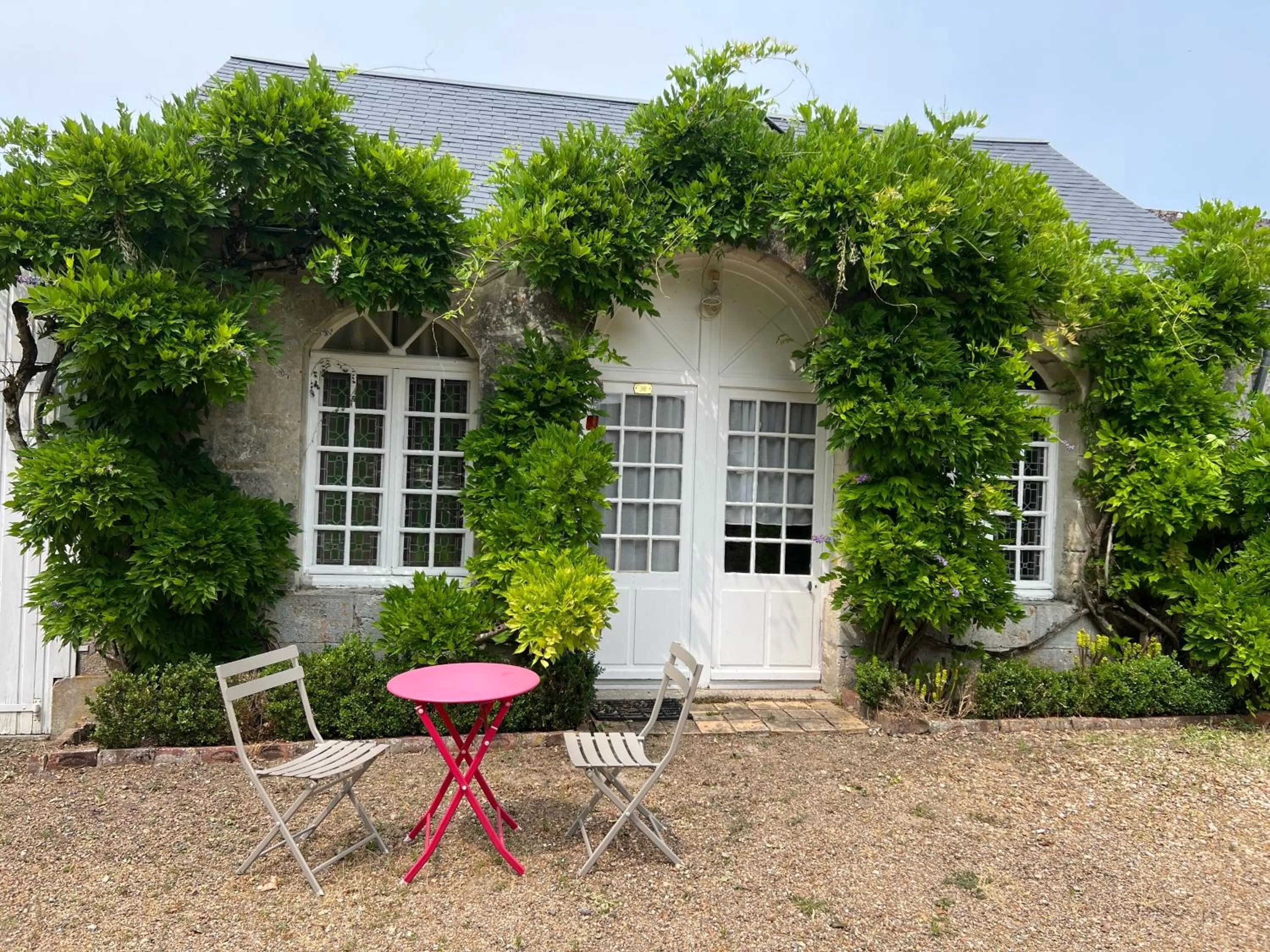 Balcony/Terrace in Chambres d'hôtes & Spa Les Perce Neige