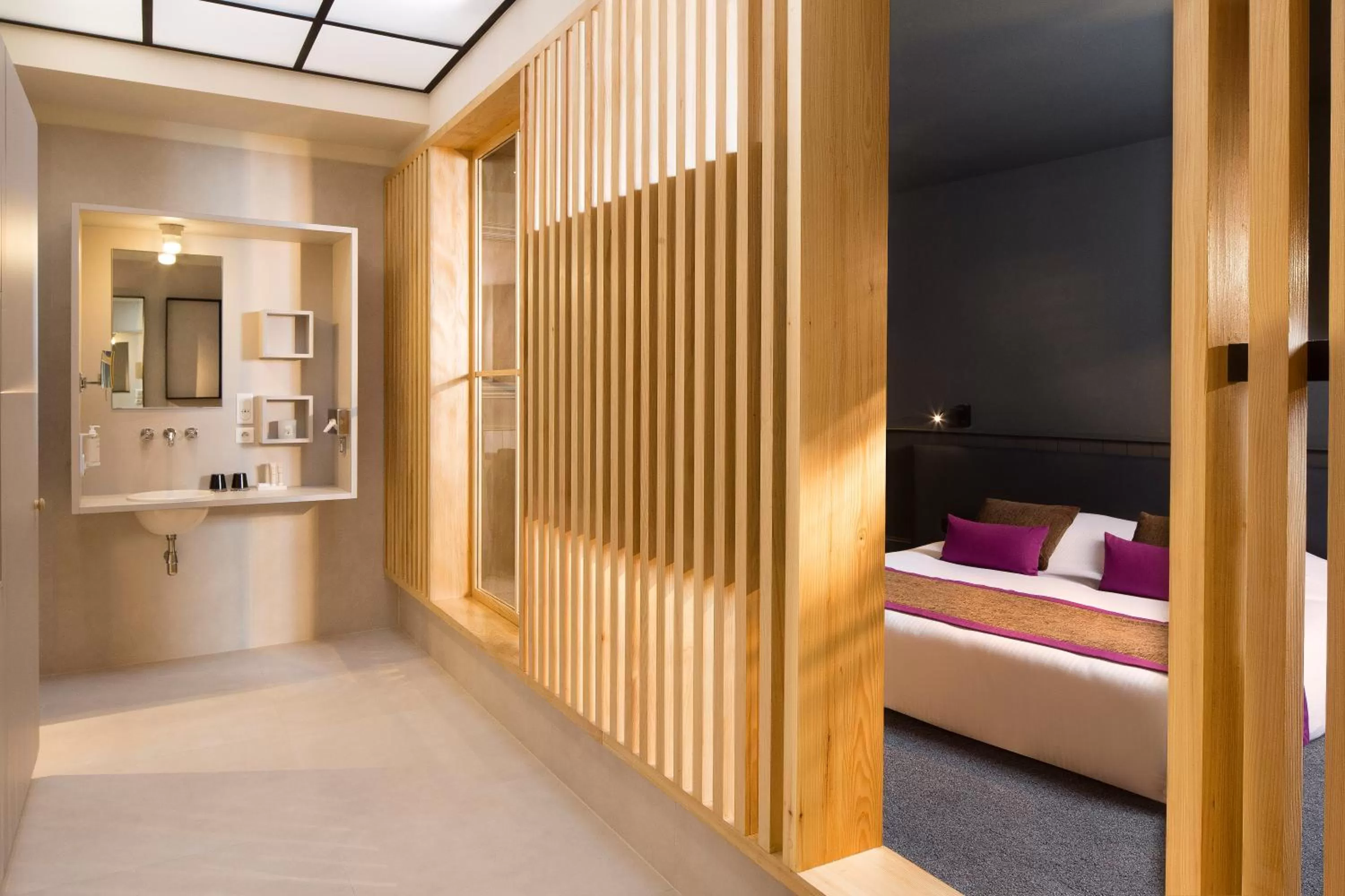 Photo of the whole room, Bed in Hotel Le Colombier