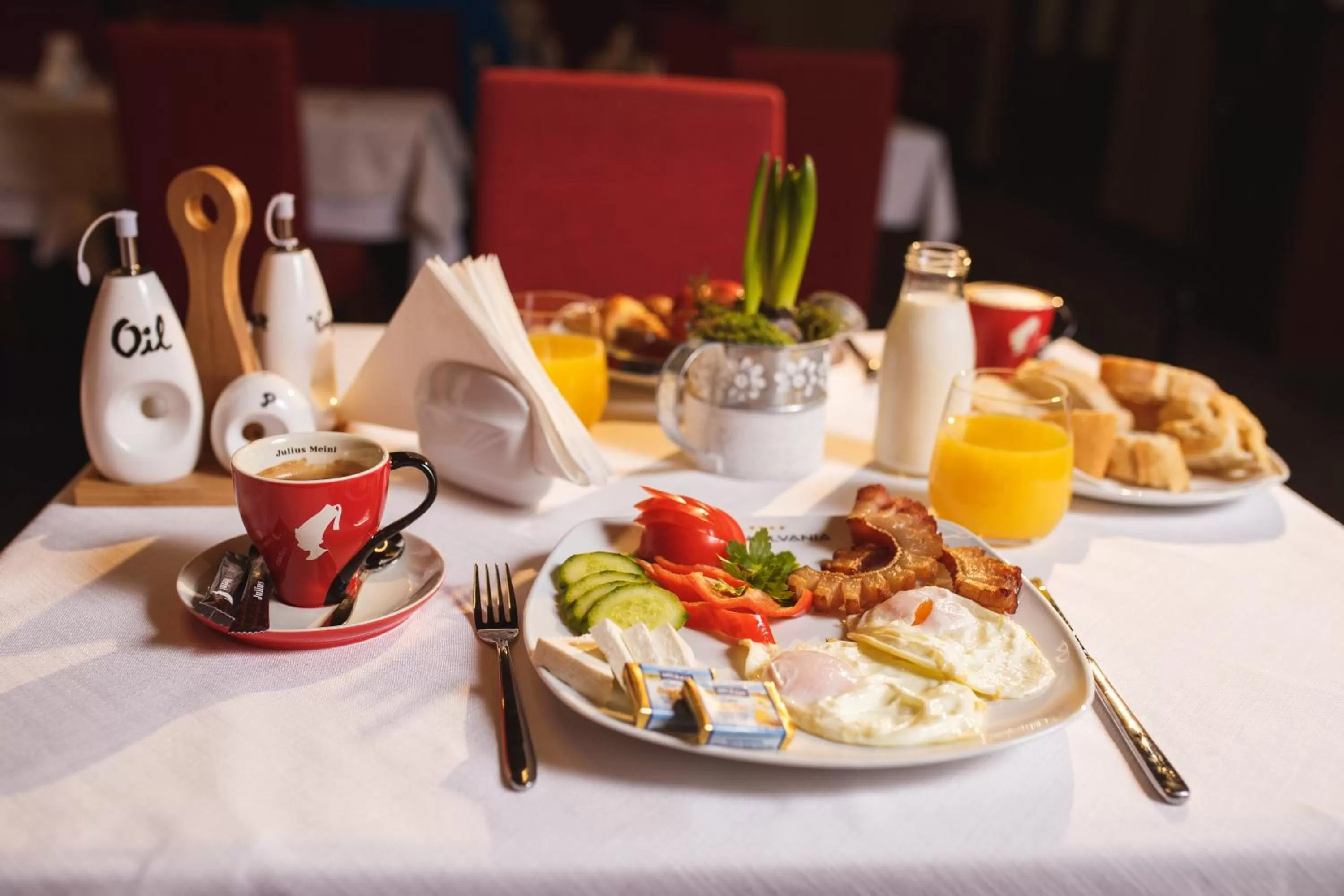 Breakfast in Hotel Transilvania