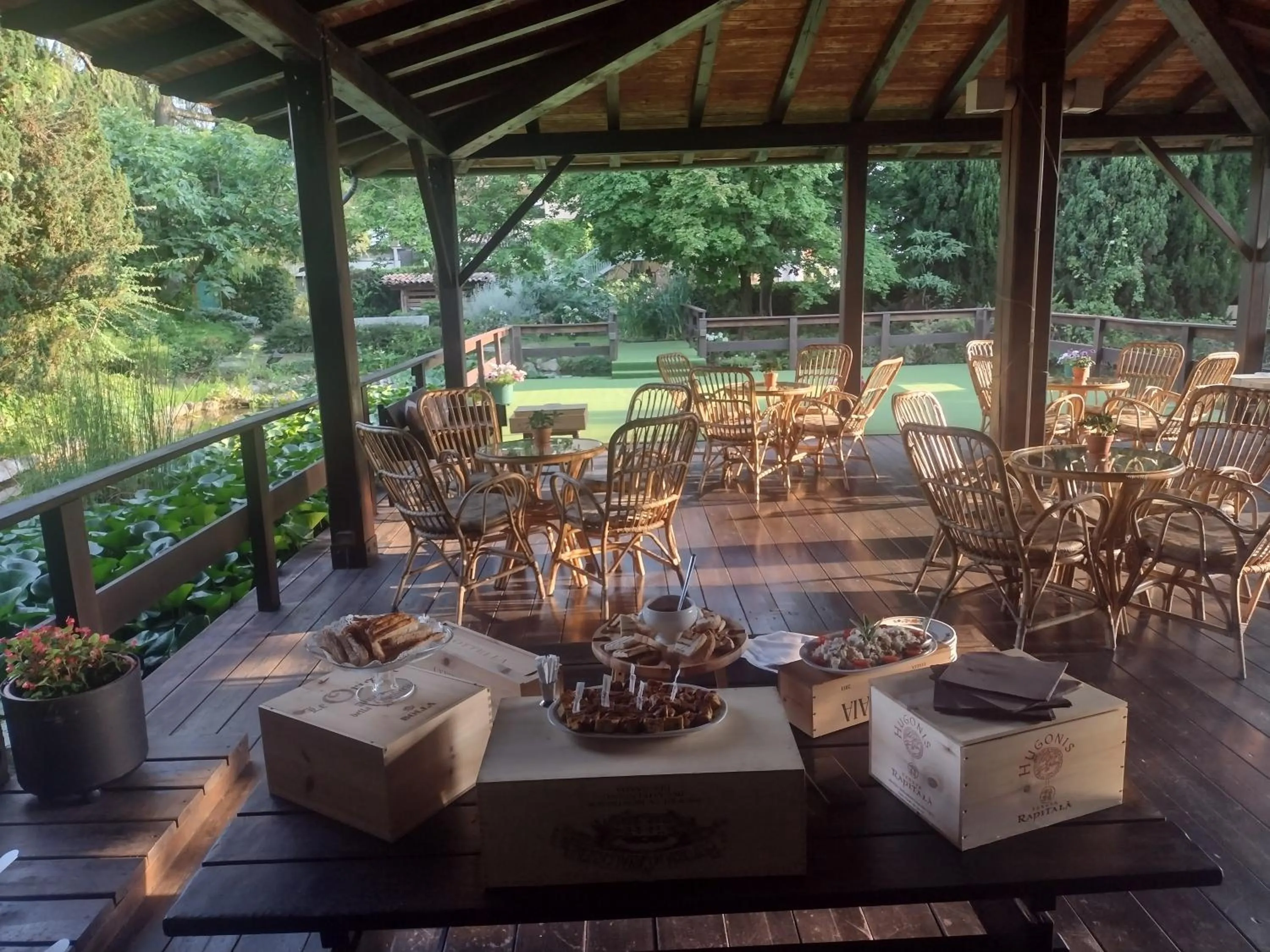 Restaurant/places to eat in Parc Hotel Casa Mia