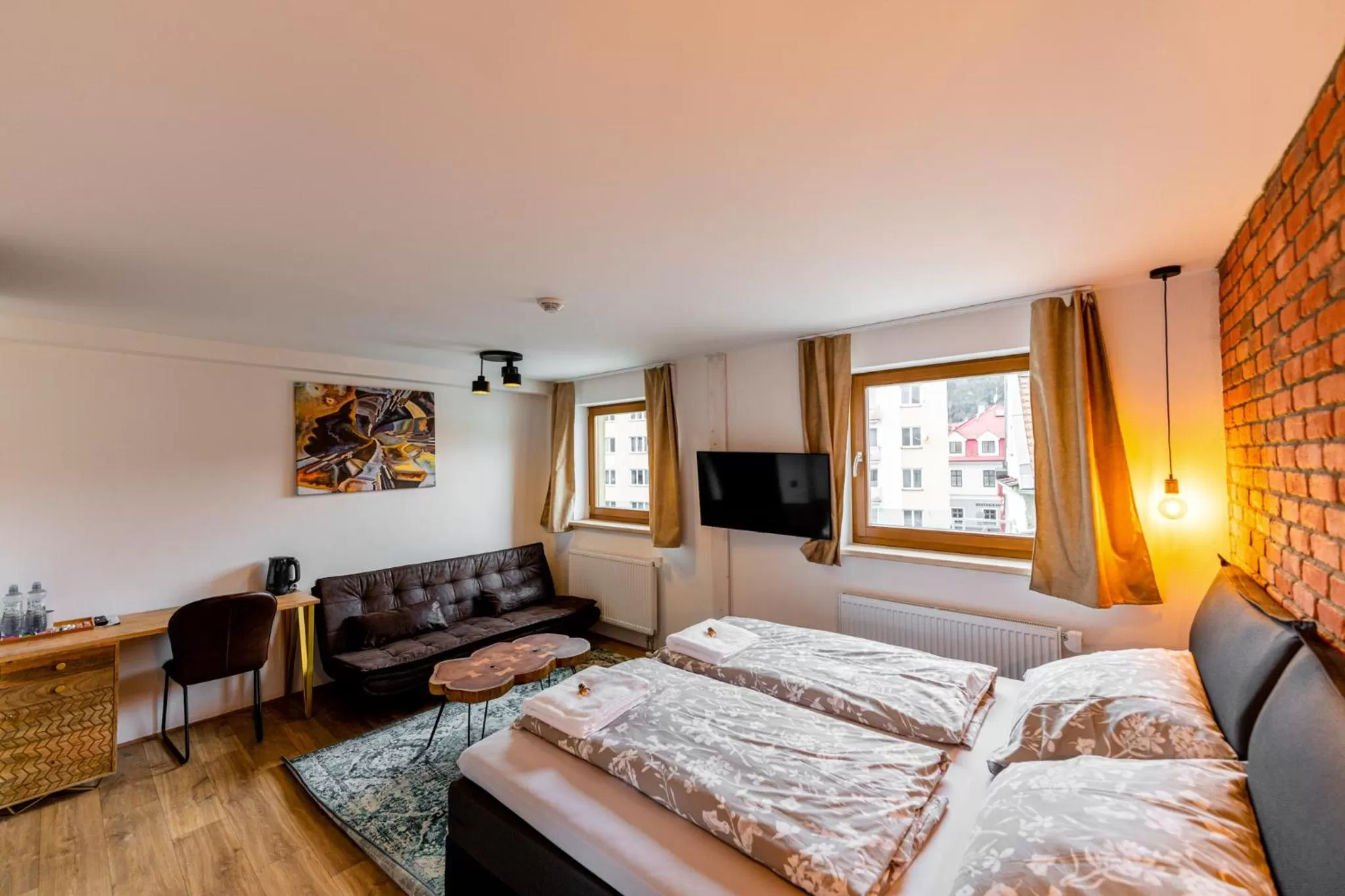 Photo of the whole room, Bed in JEZ&SPI Sušice