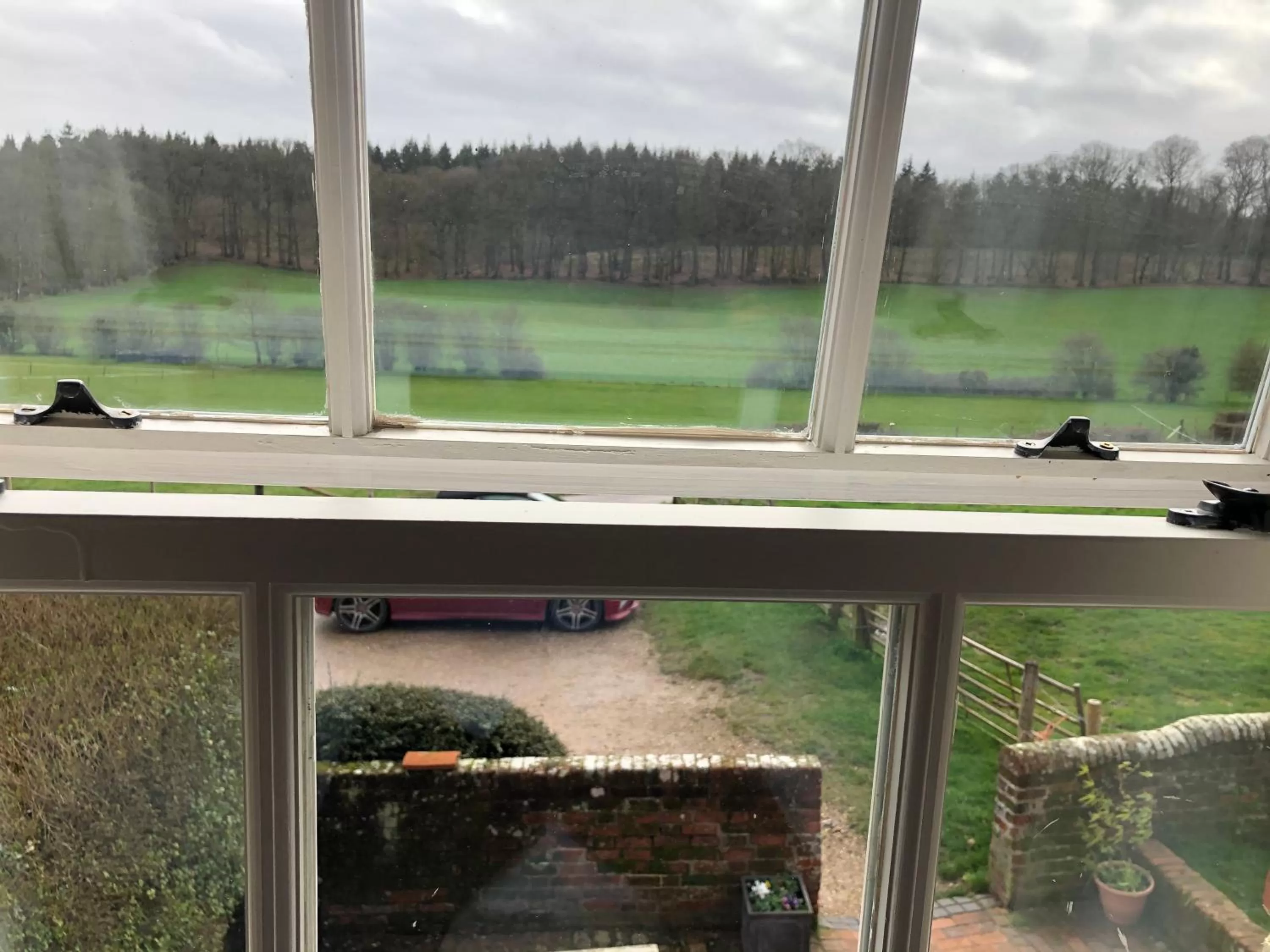 Garden view in The Pot Kiln