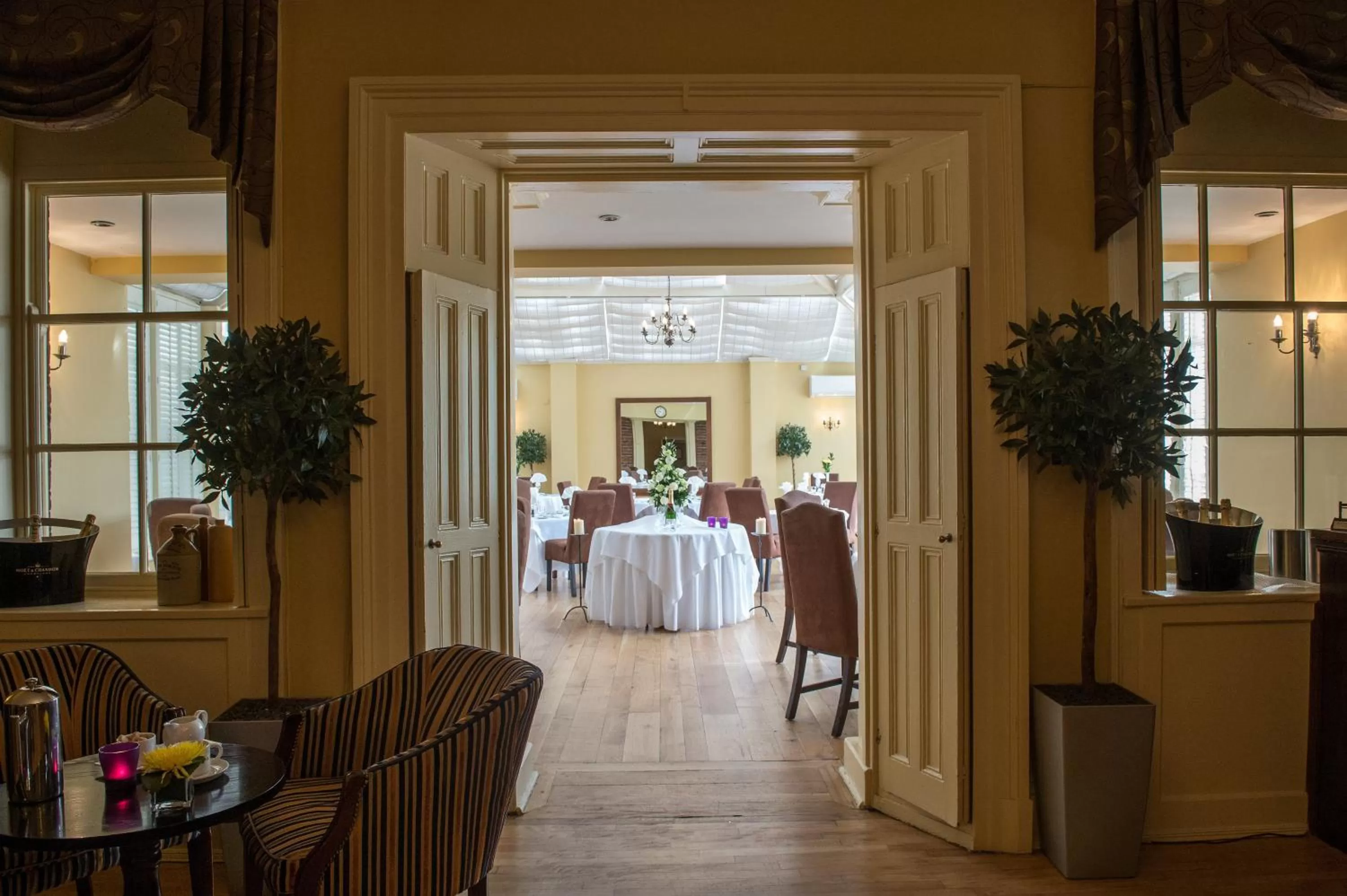 Restaurant/places to eat in Hadley Park House Hotel