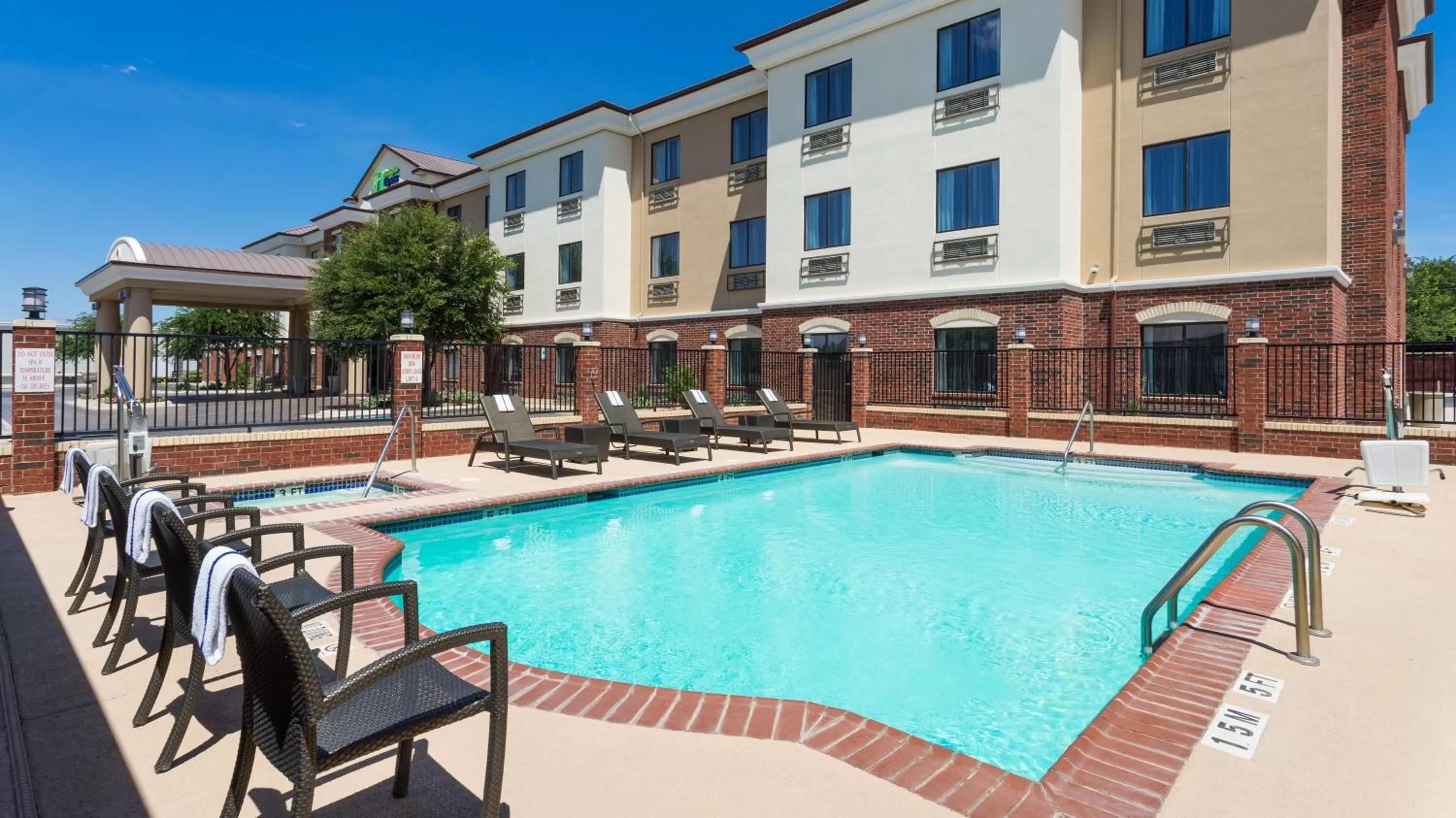 Swimming pool in Holiday Inn Express & Suites Midland Loop 250 by IHG