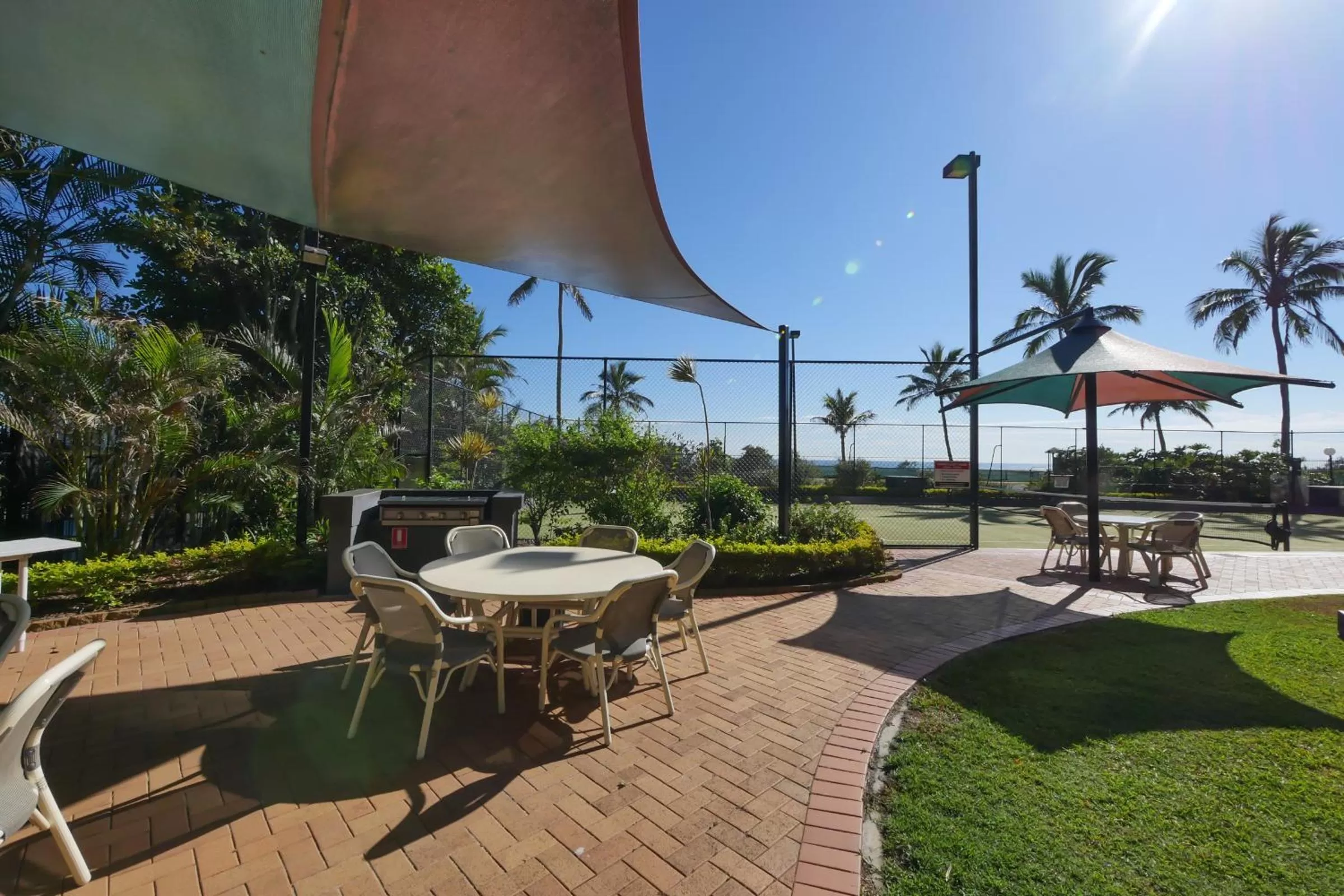 BBQ facilities in Princess Palm on the Beach