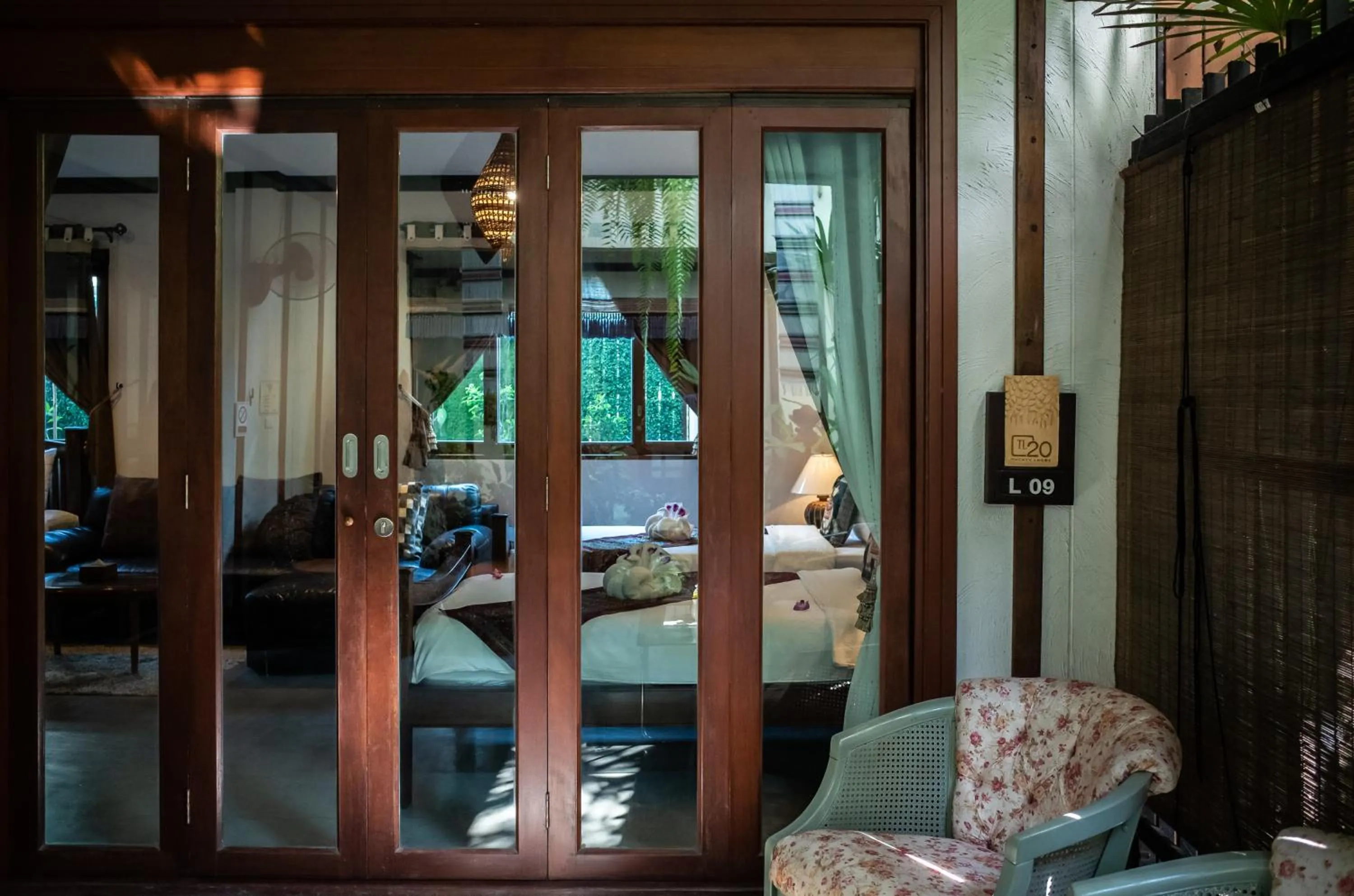 Bed in The Twenty Lodge