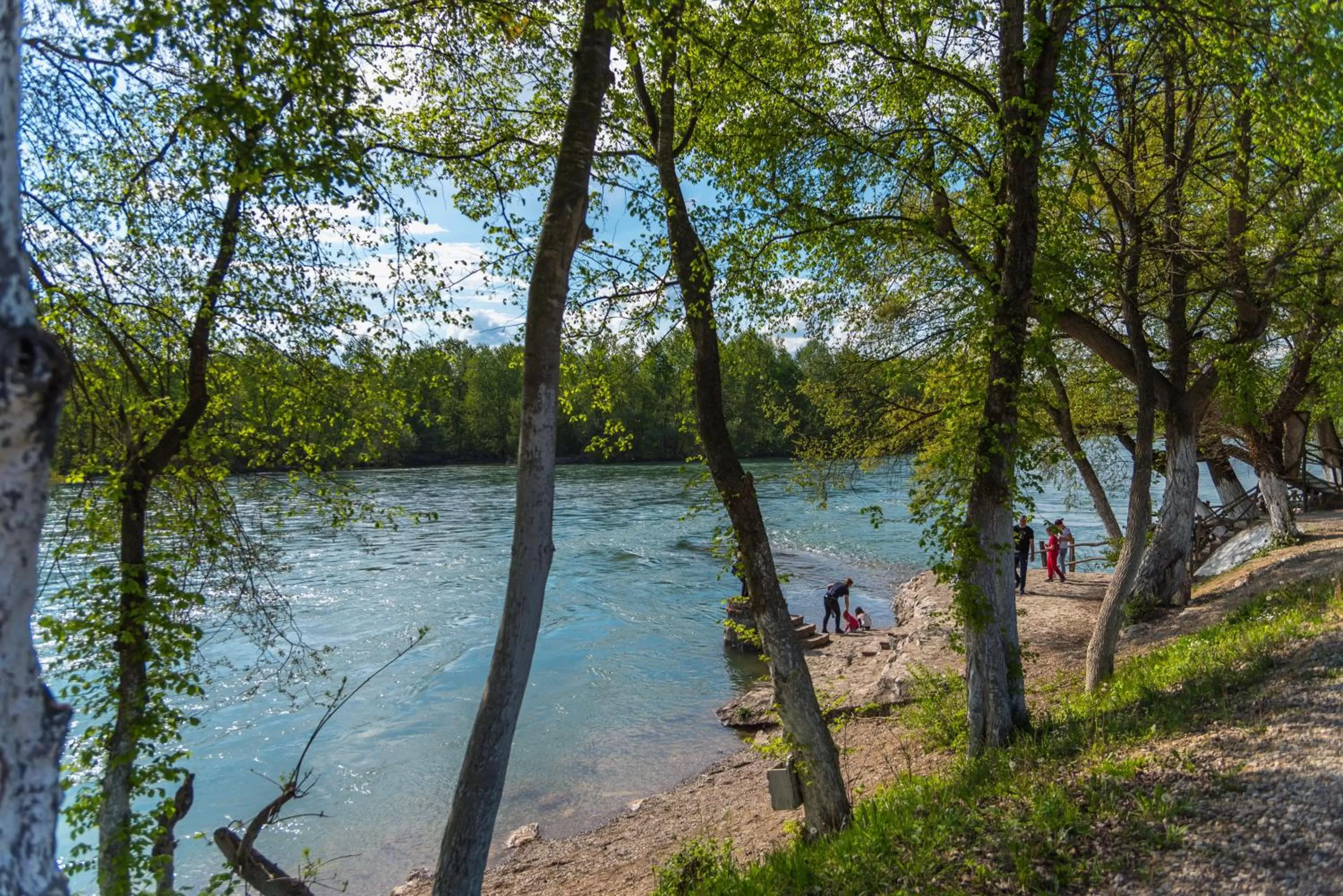 Beach in B&B Etno Village Sunčana Reka