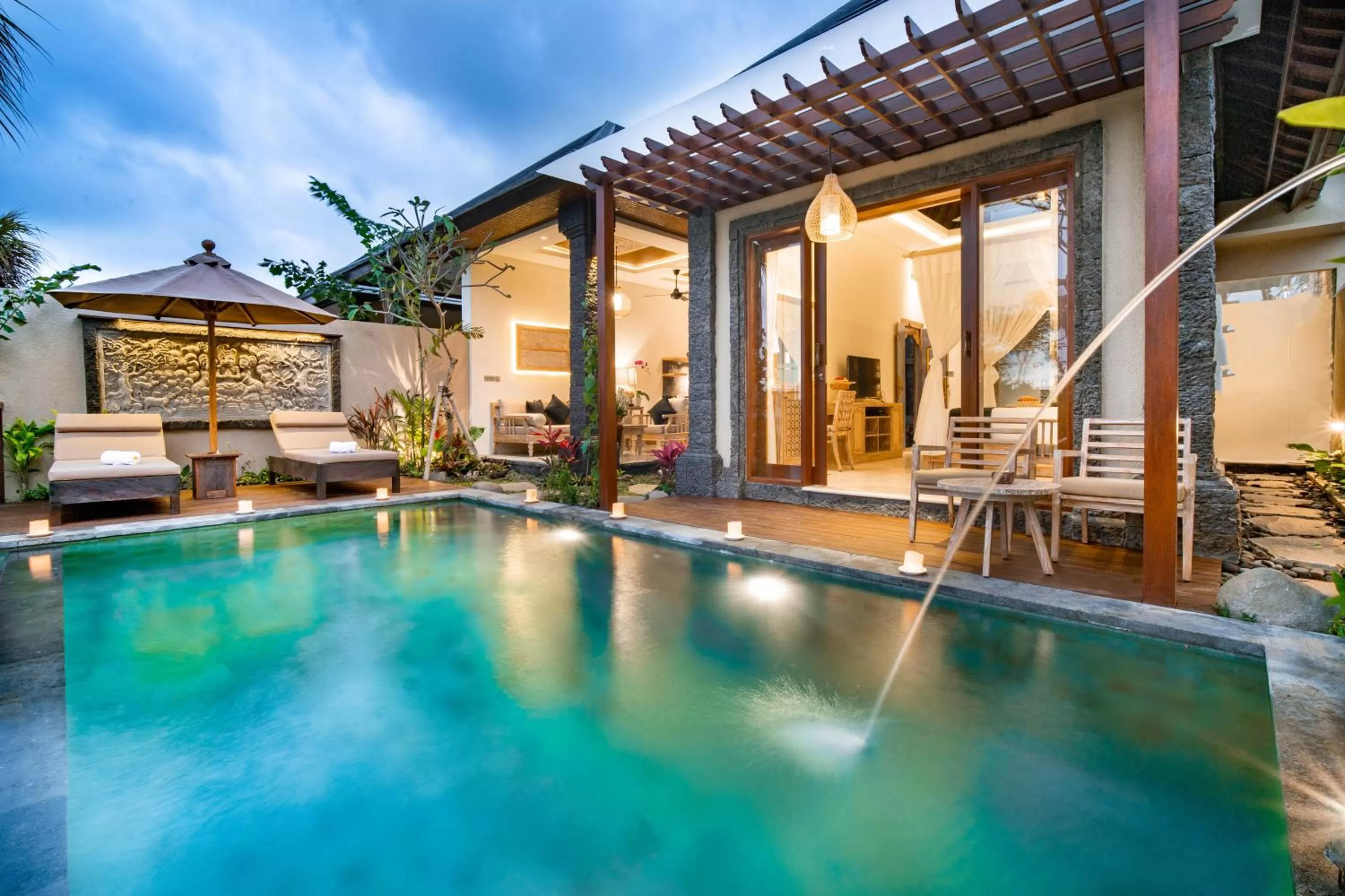 Property building in Bliss Ubud Spa Resort