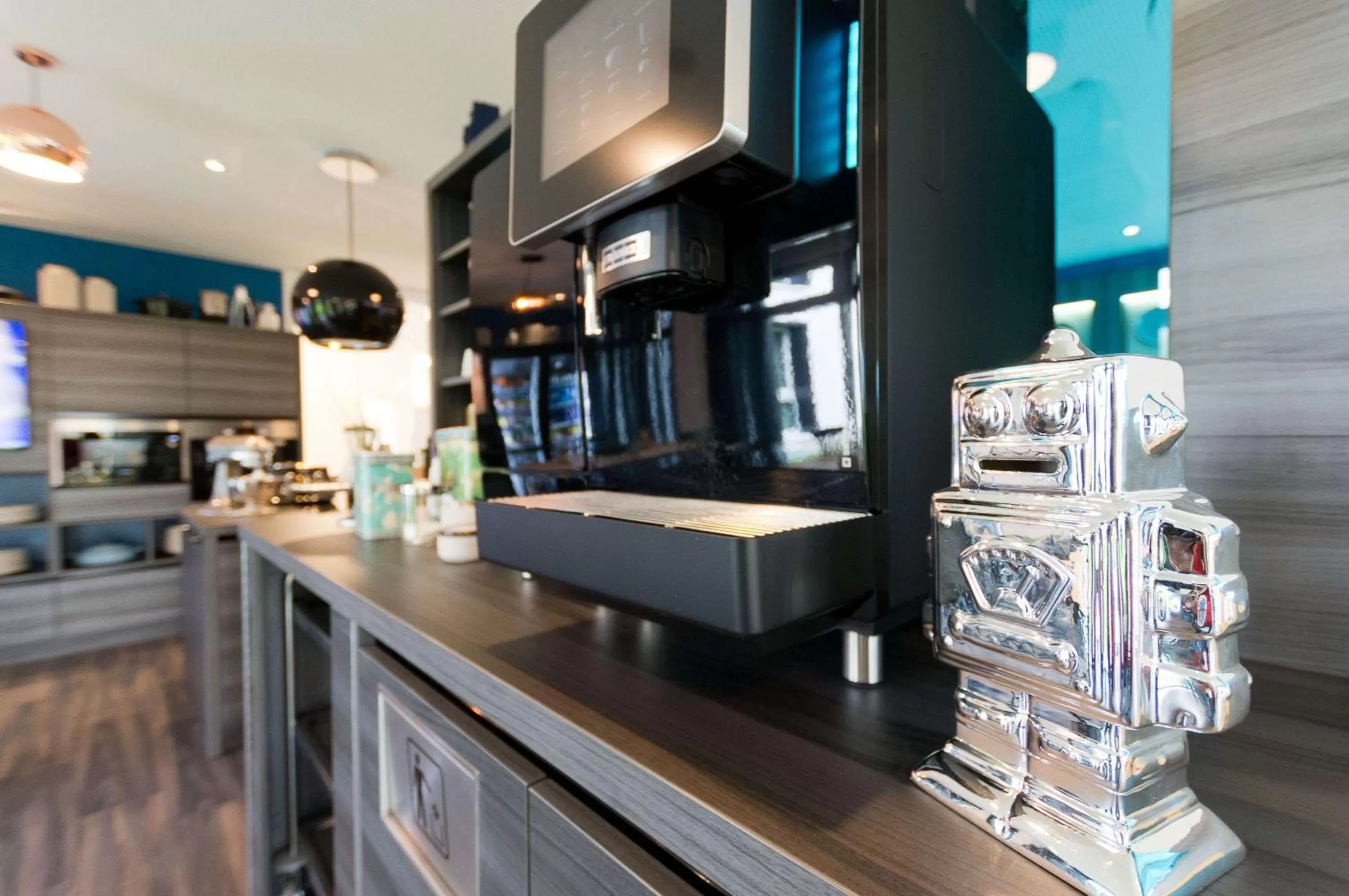 Lounge or bar in elaya apartments stuttgart boeblingen ehemals Arthotel ANA Living Boeblingen