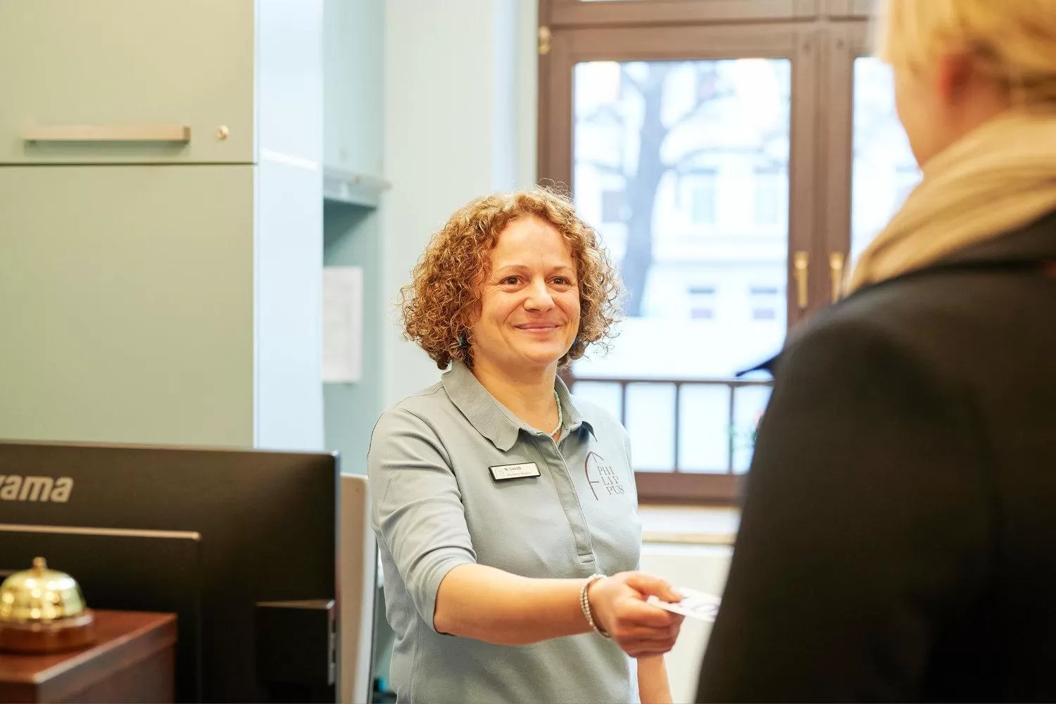 Lobby or reception in Philippus Inklusionshotel Leipzig