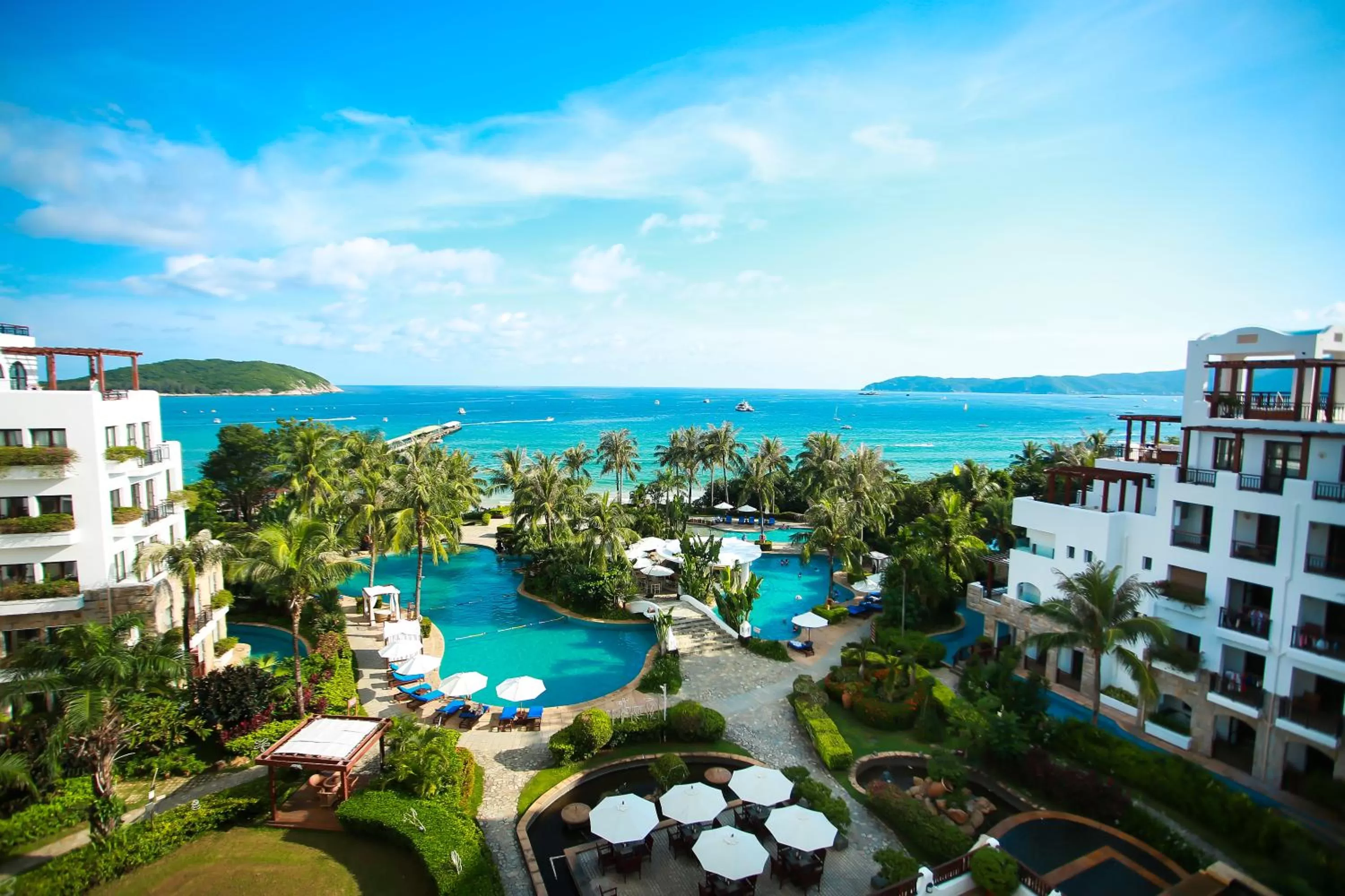 Bird's eye view in Aegean Suites Sanya Yalong Bay Resort