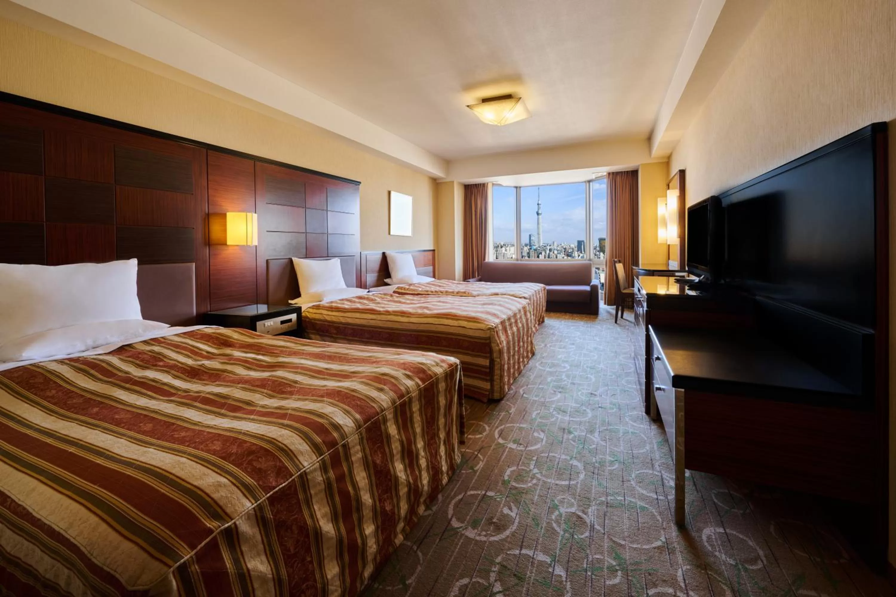 Photo of the whole room, Bed in Asakusa View Hotel