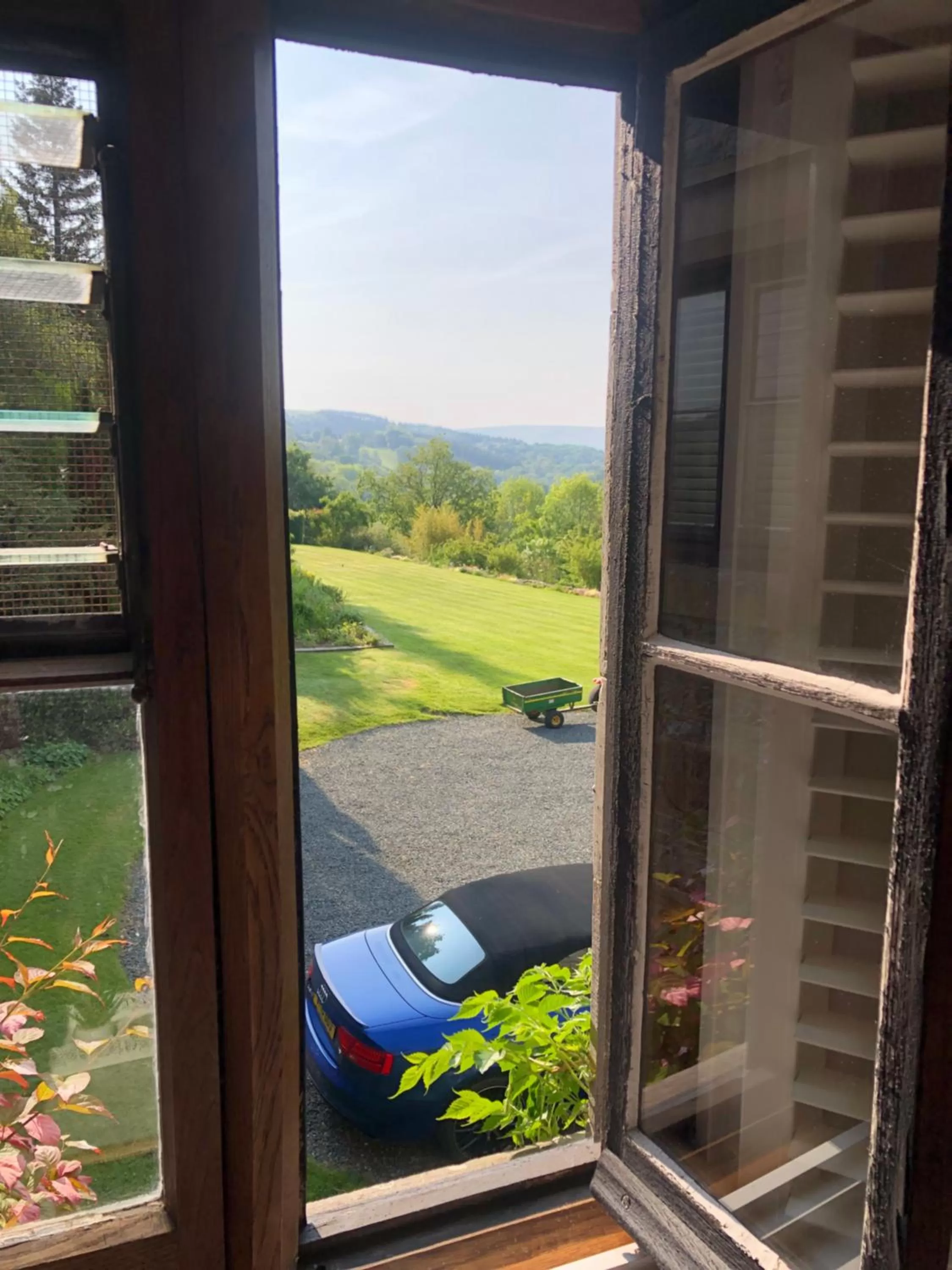 Garden view in The Skreen