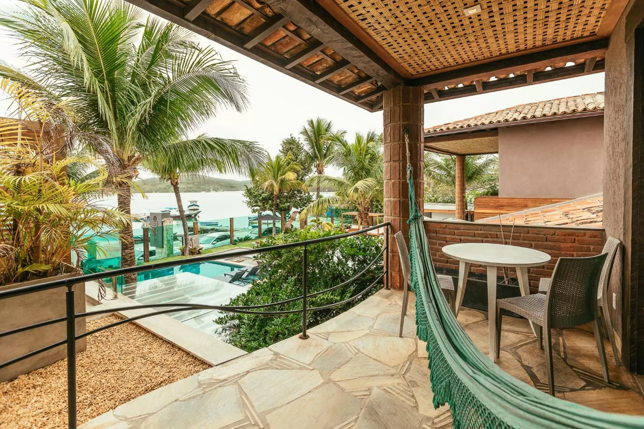 Patio in Bravo Pousada Design