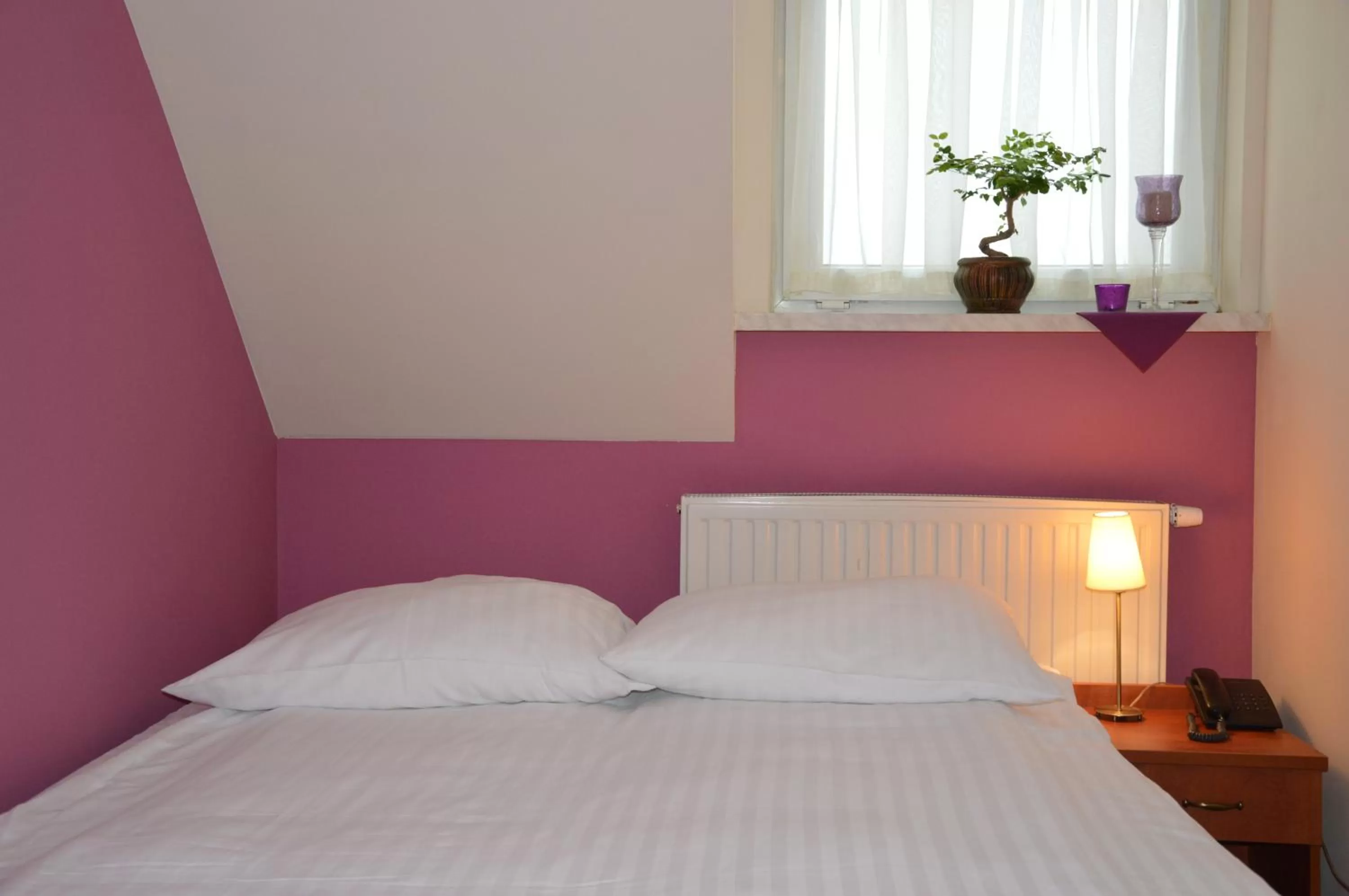 Bed in Hotel Vistula