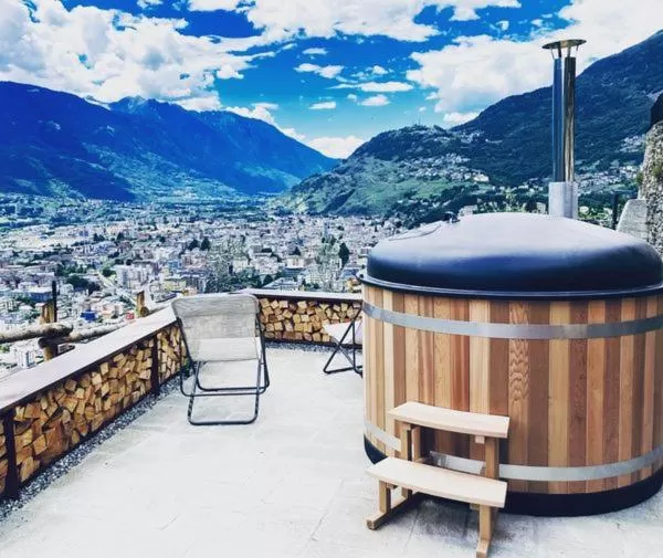 Swimming pool in Cà Rossa #panoramic suite
