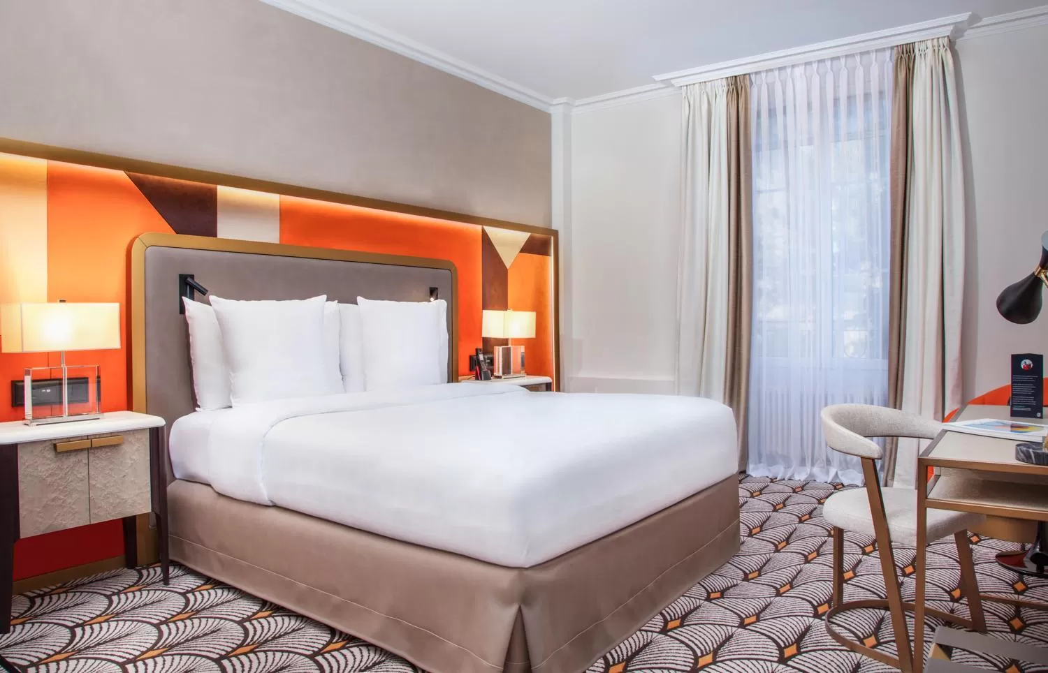 Bed in Hotel Bristol