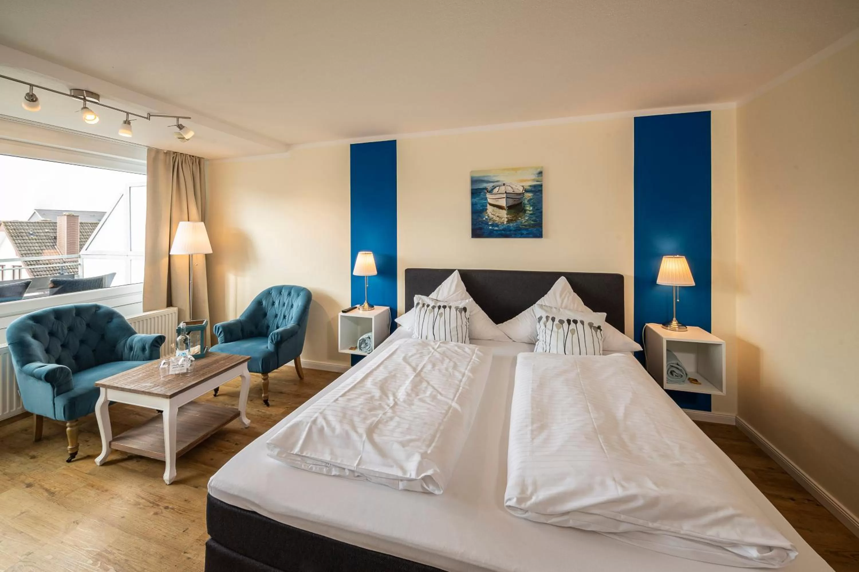 Bedroom, Bed in Das Frühstückshotel Büsum