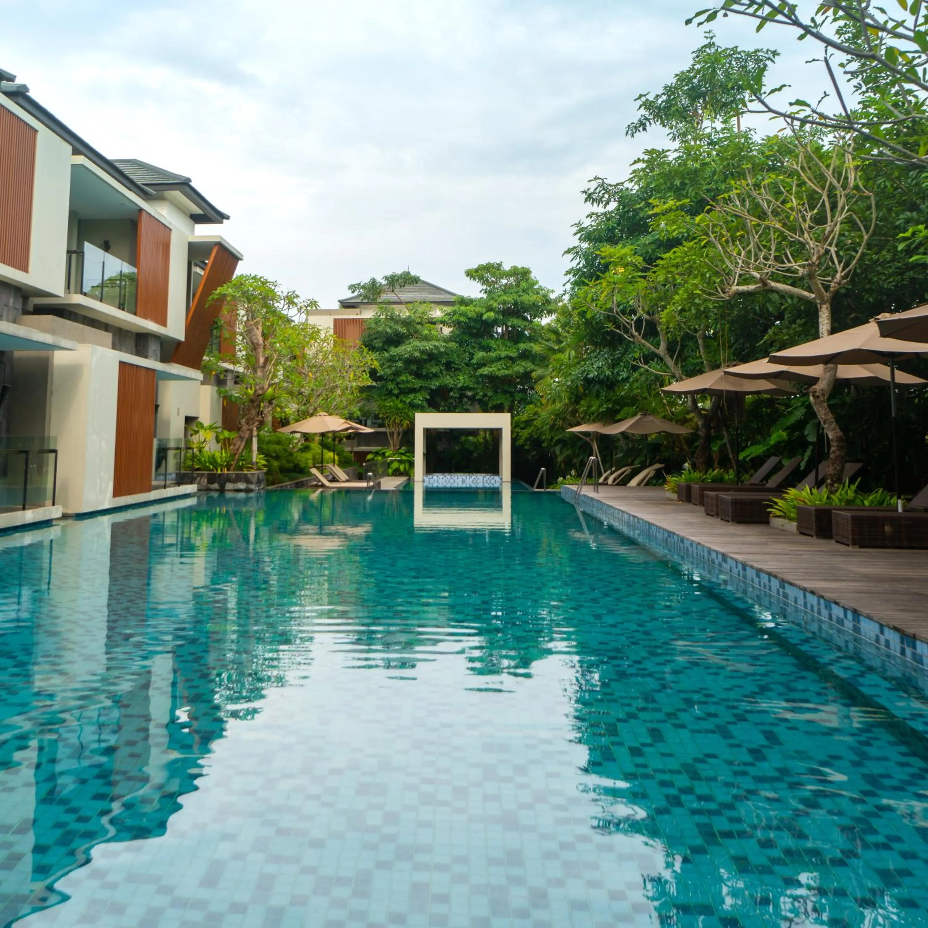 Pool view in Royal Kamuela Villas & Suites at Monkey Forest Ubud - Adult Only