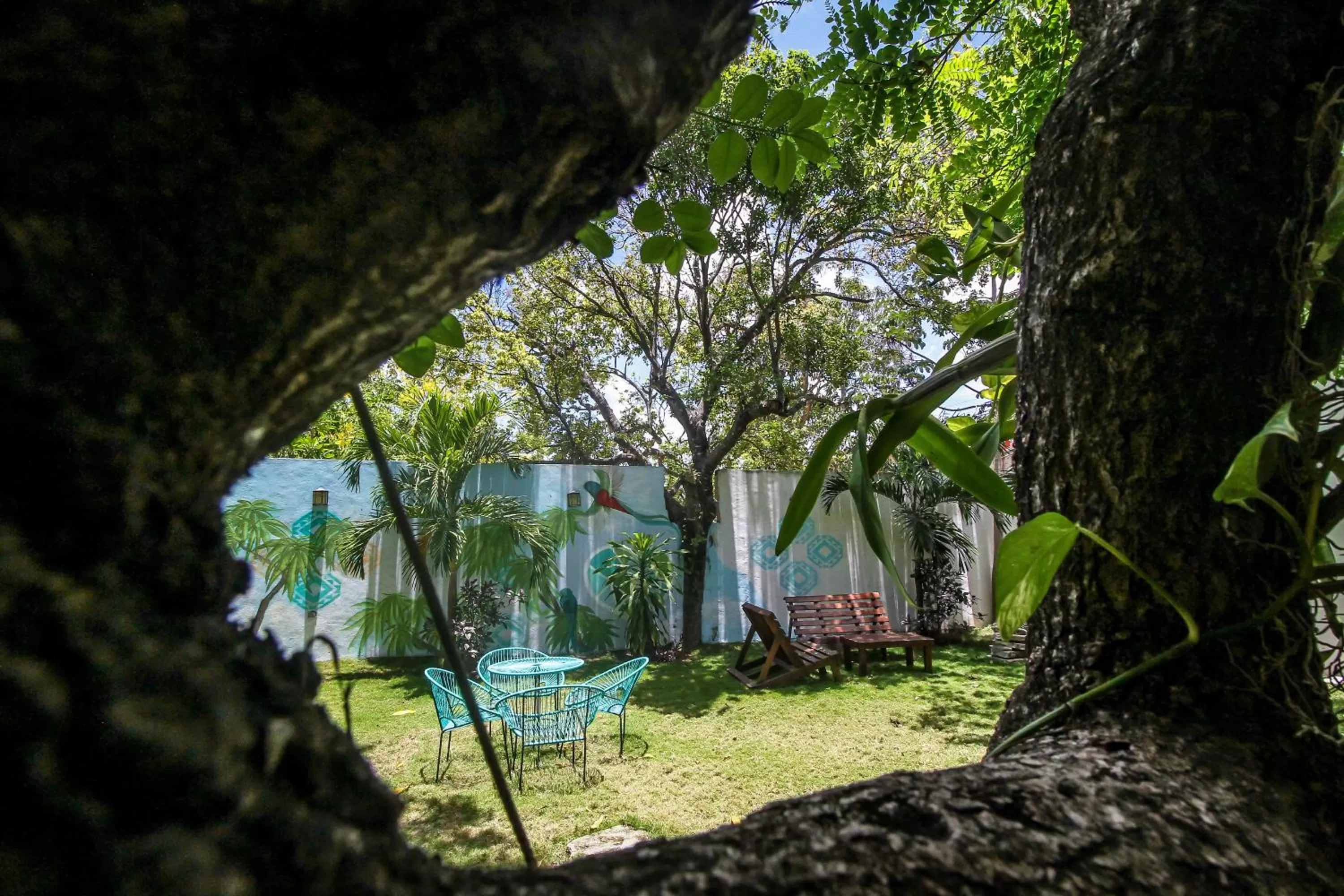 Garden view in Corazon De Jade Tulum