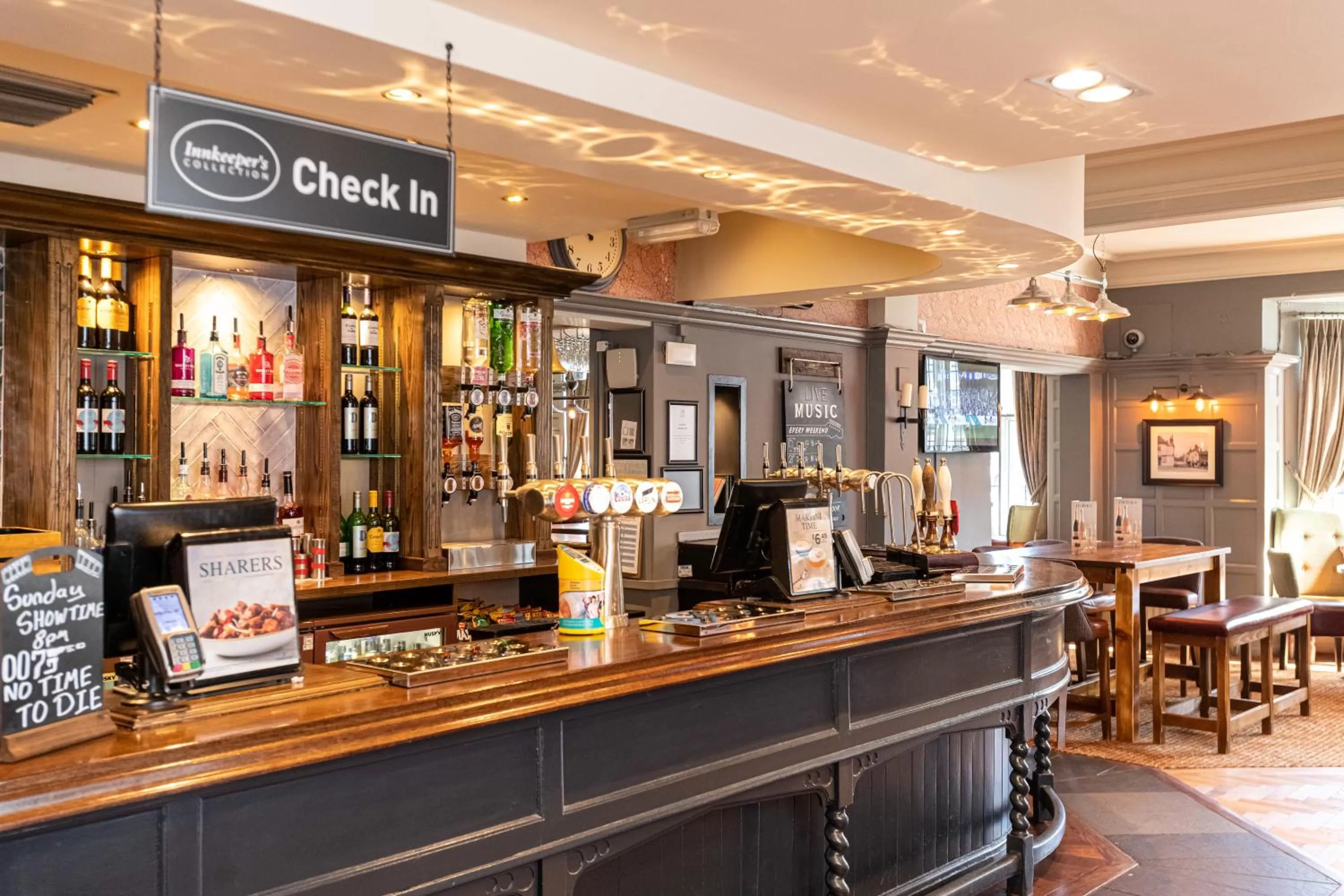 Lobby or reception, Lounge/Bar in The Railway by Innkeeper's Collection