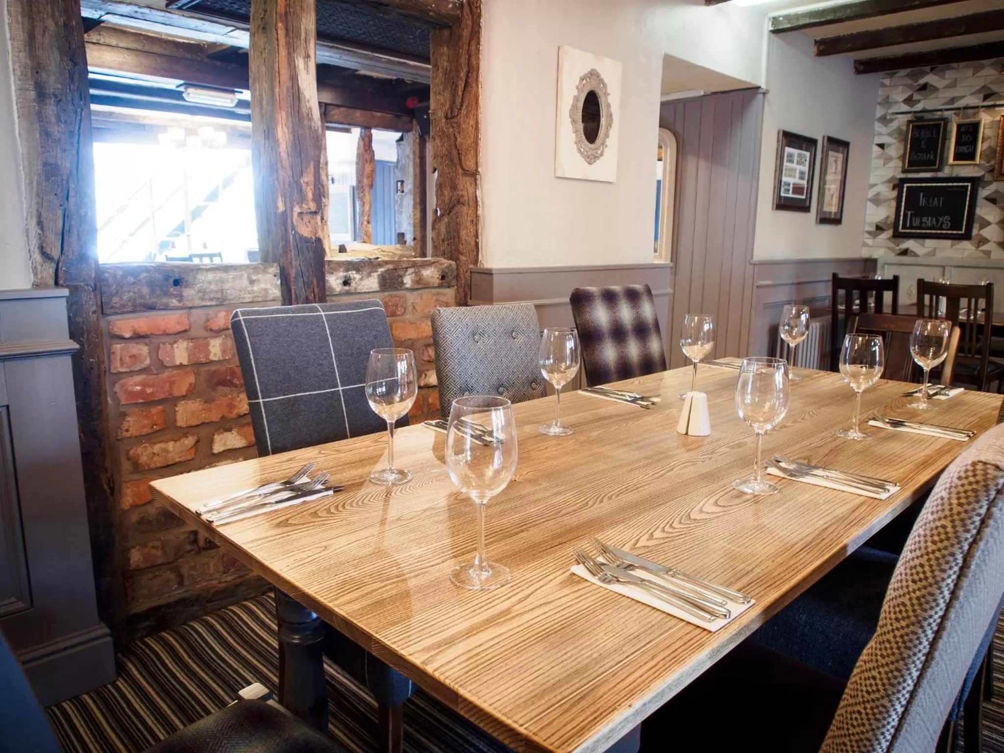 Restaurant/places to eat in De Trafford Arms by Chef & Brewer Collection