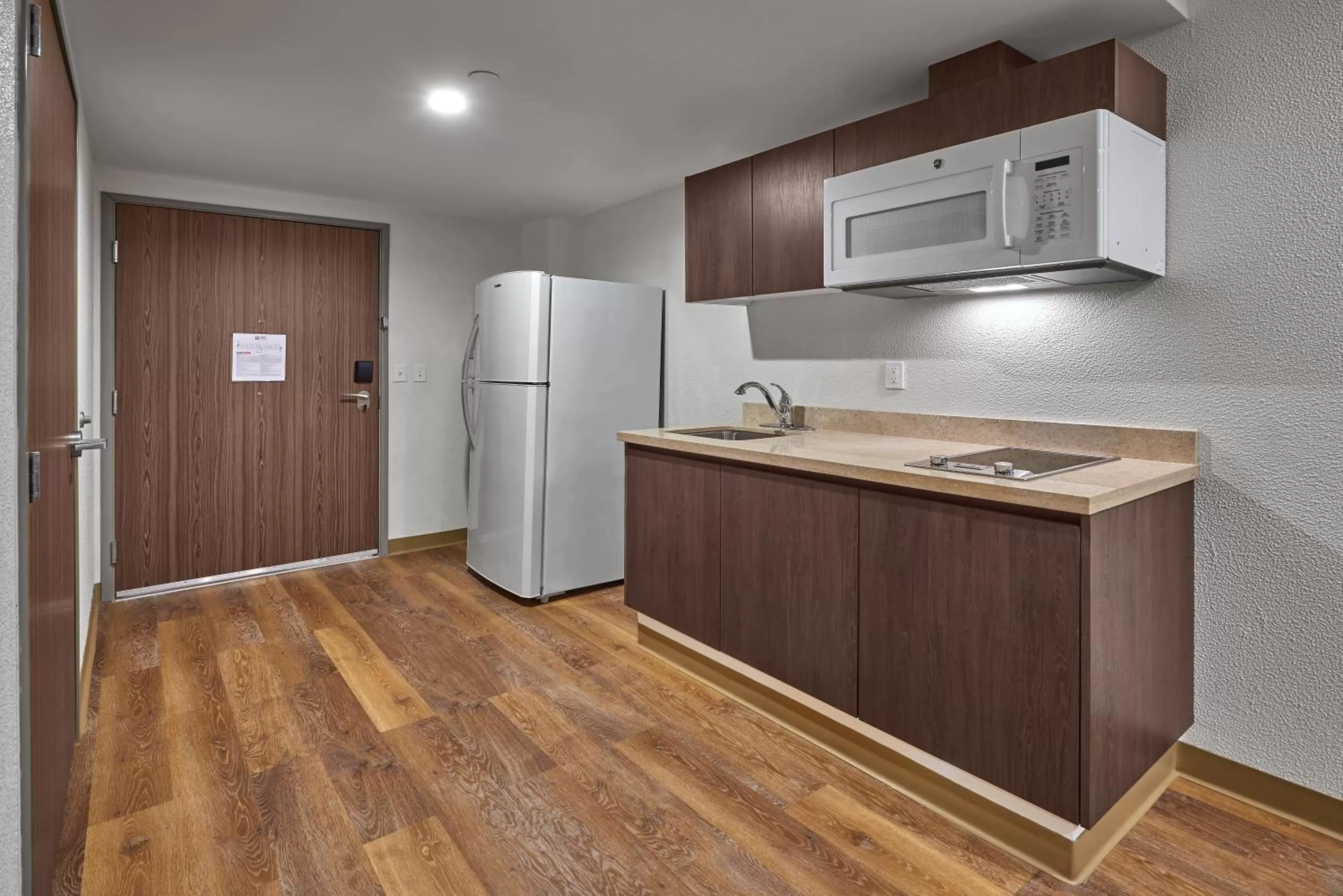 Kitchen or kitchenette in Extended Suites Chihuahua La Juventud