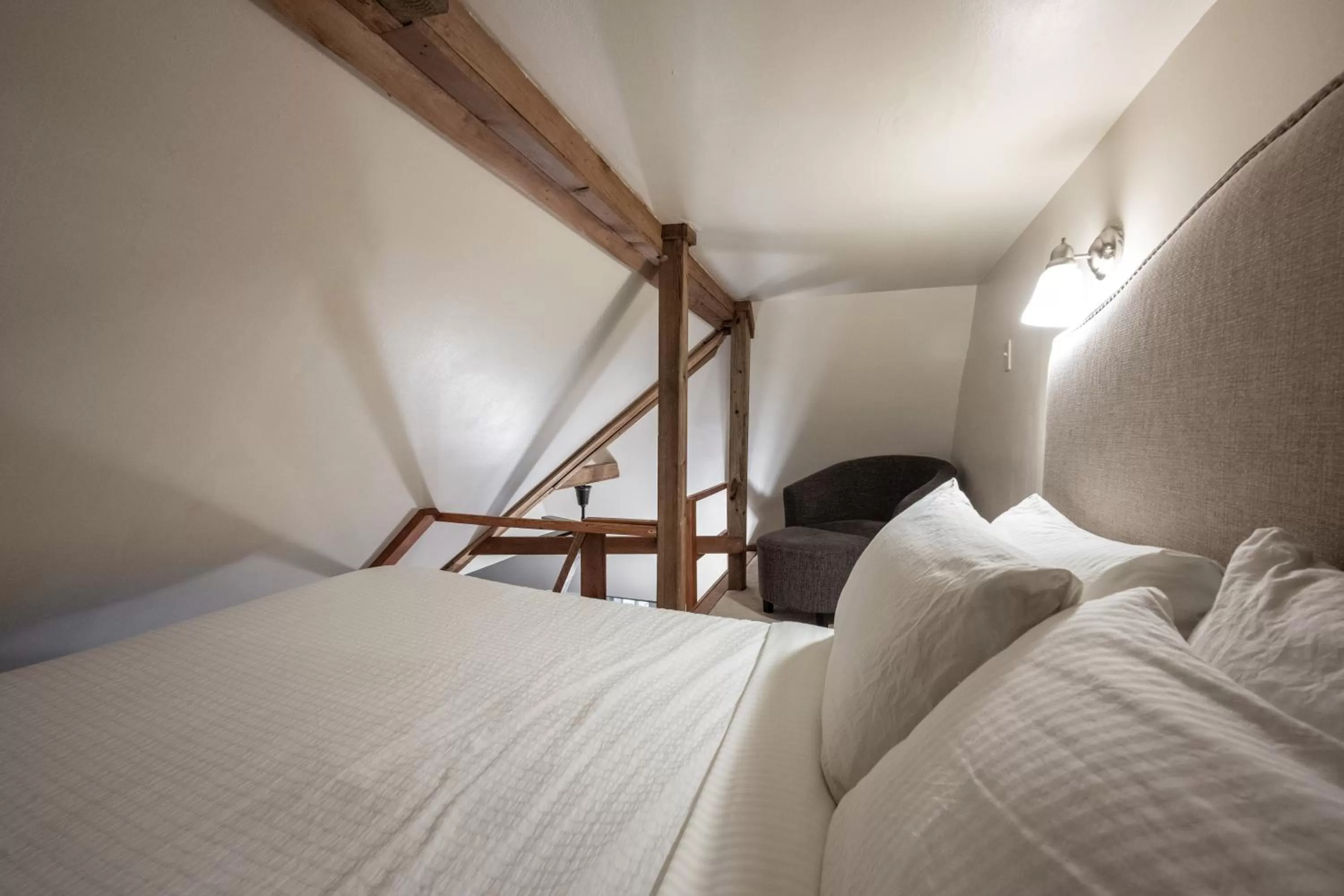 Bed in Stone Soup Inn