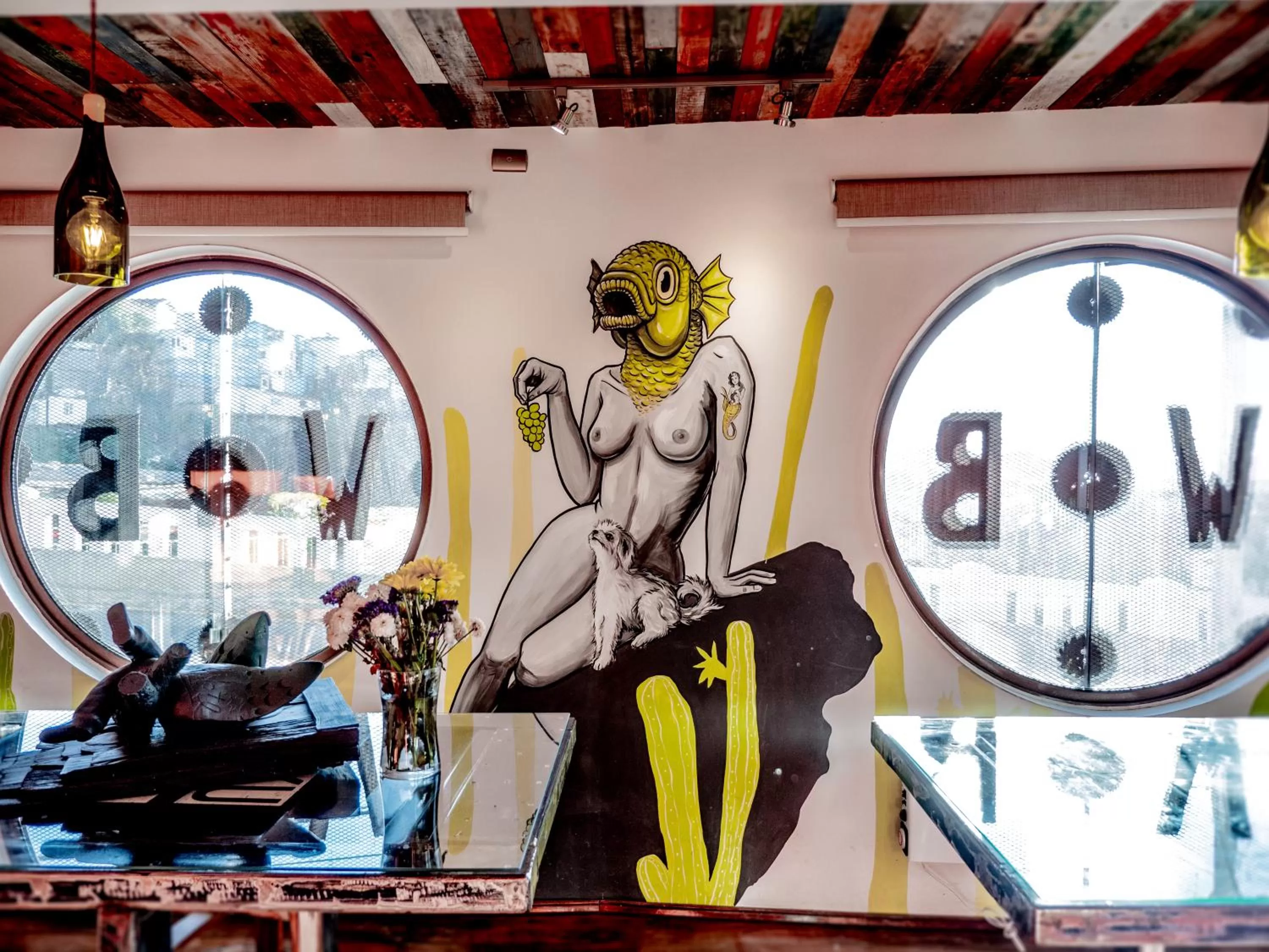 Lobby or reception in Hotel Winebox Valparaiso