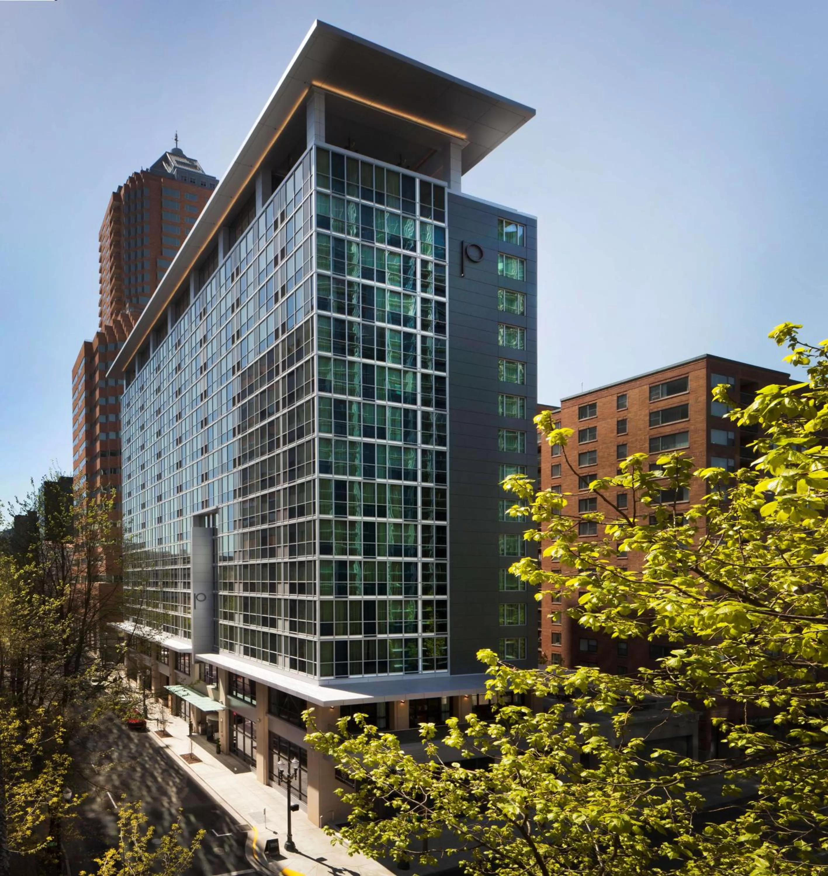 Property building in The Porter Portland, Curio Collection By Hilton