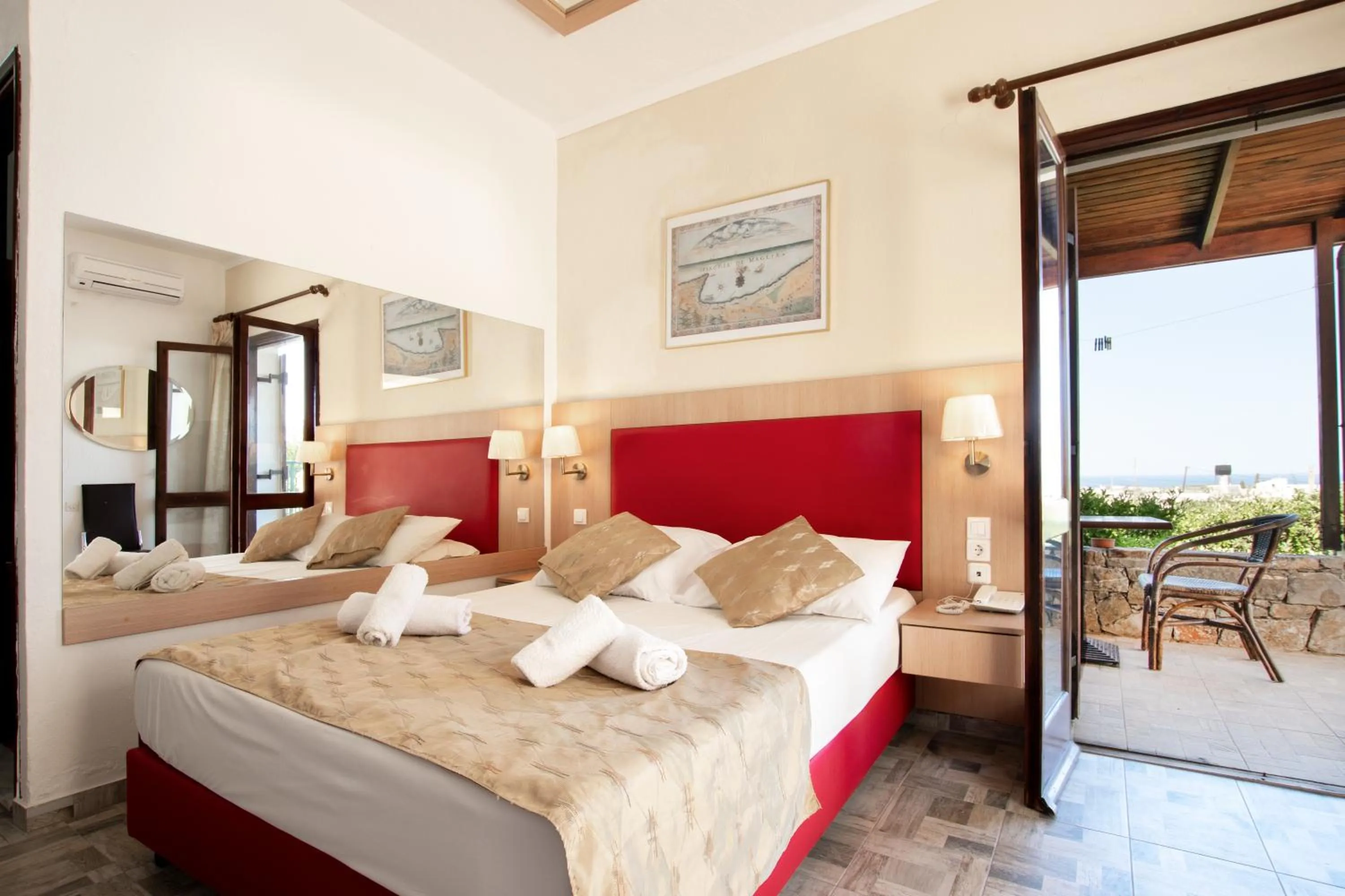 Bed in Villa Medusa