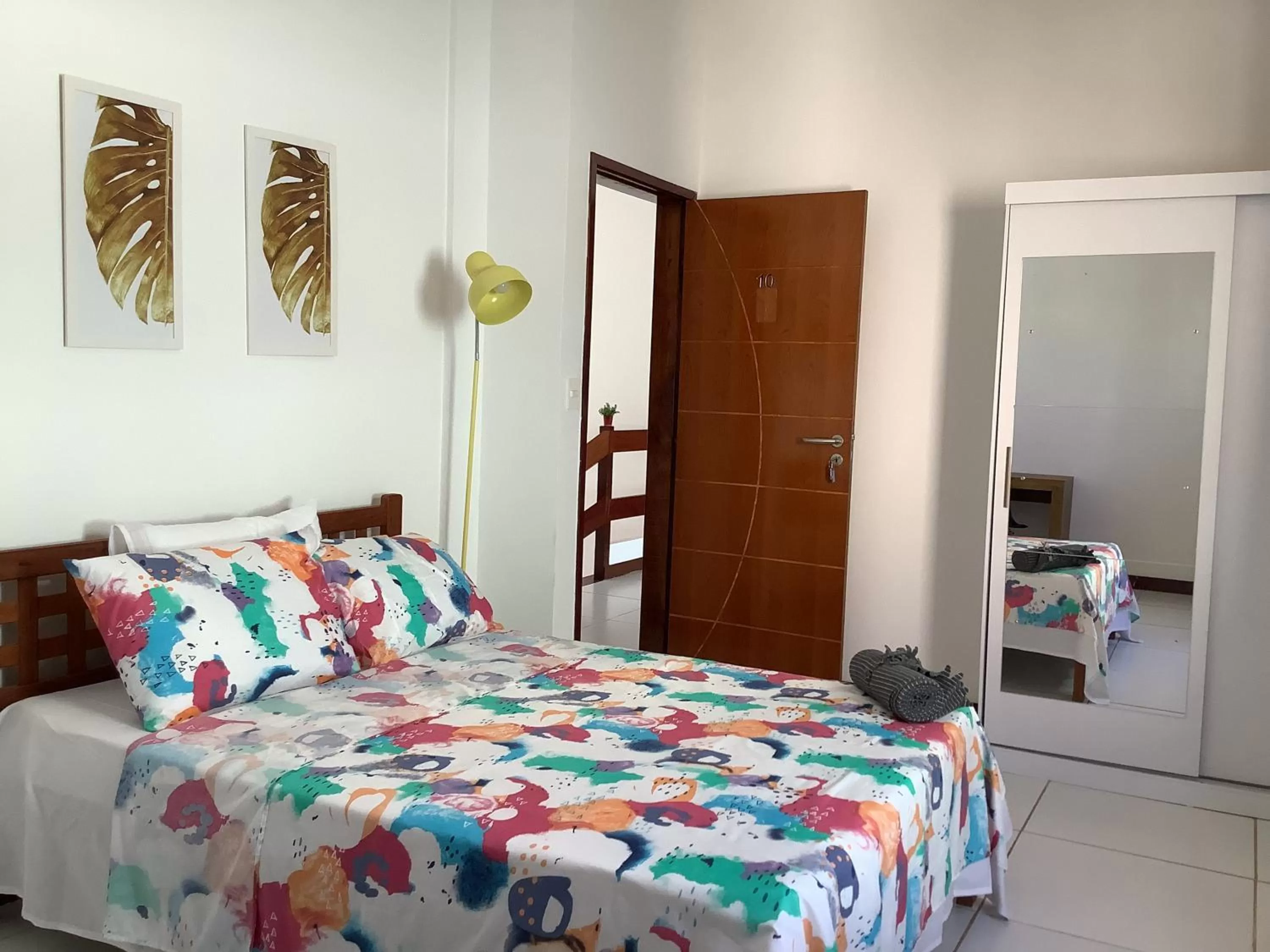 Bed in Pousada Villa Encantada LGBTQIAPlus