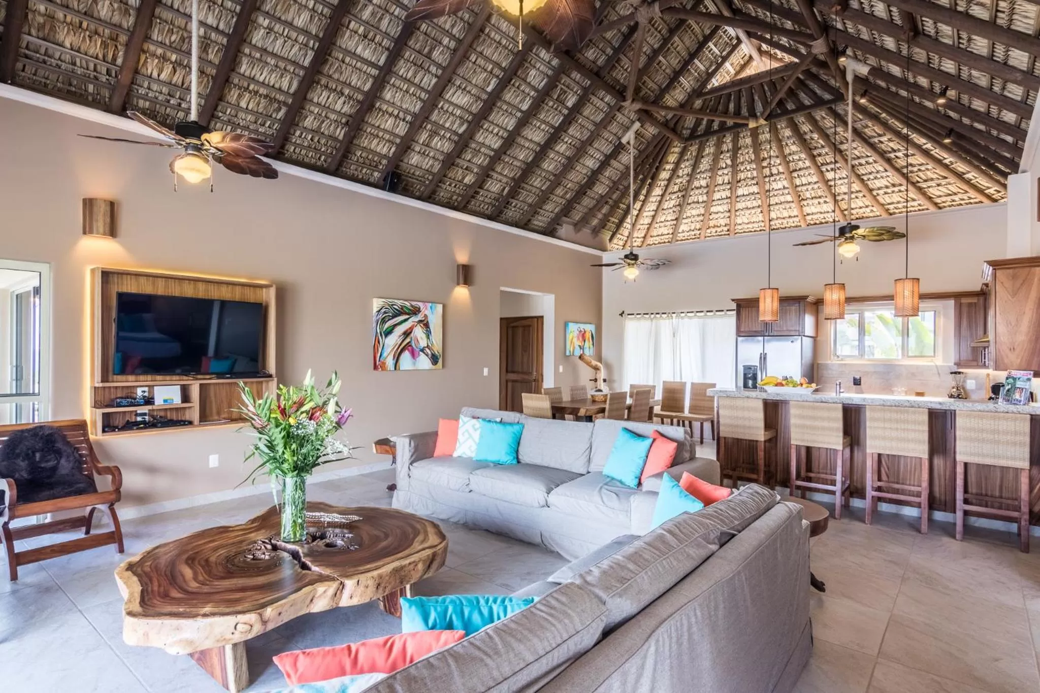 Living room in Vivo Resorts