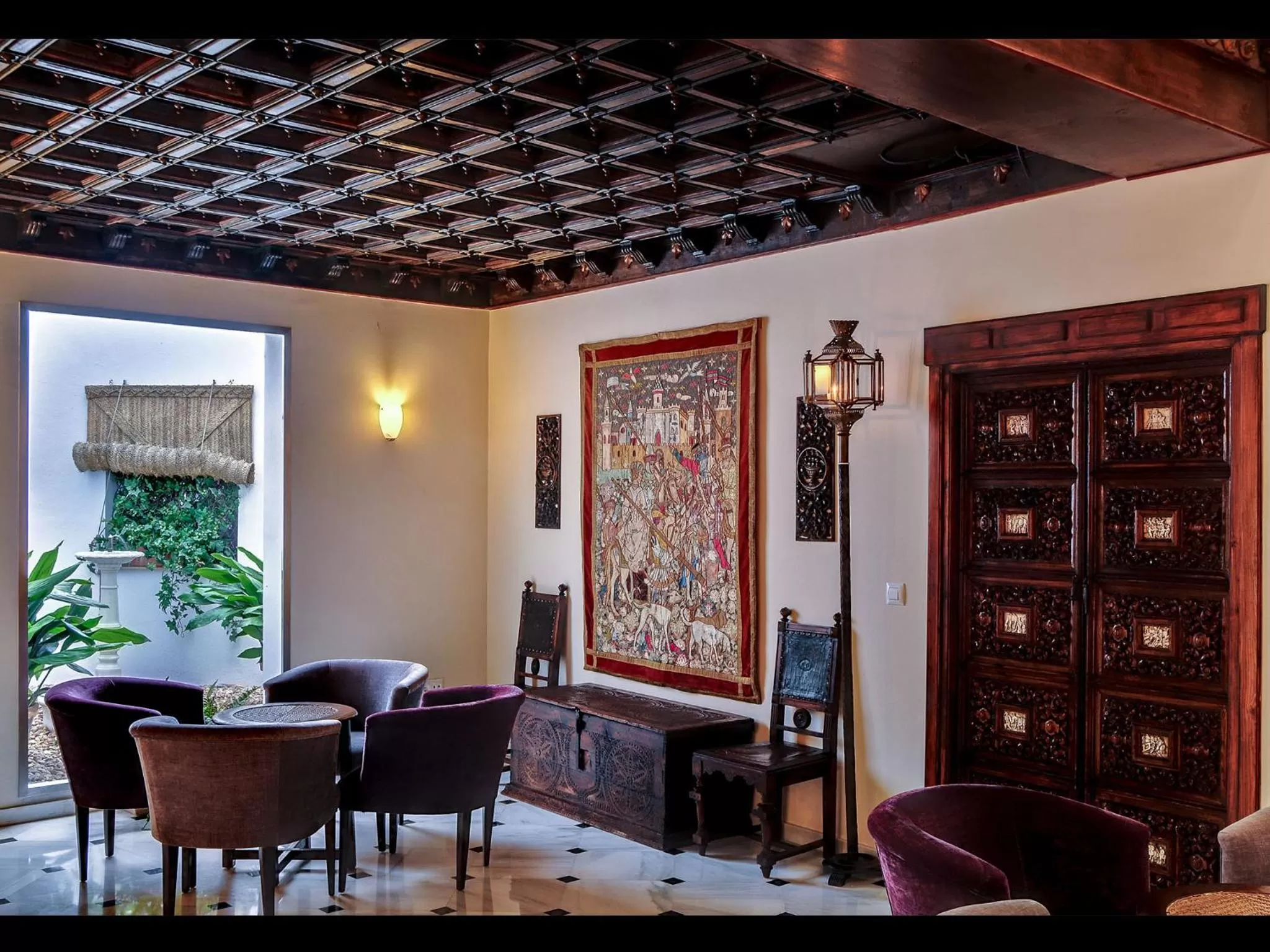 Lobby or reception in Hotel Murillo