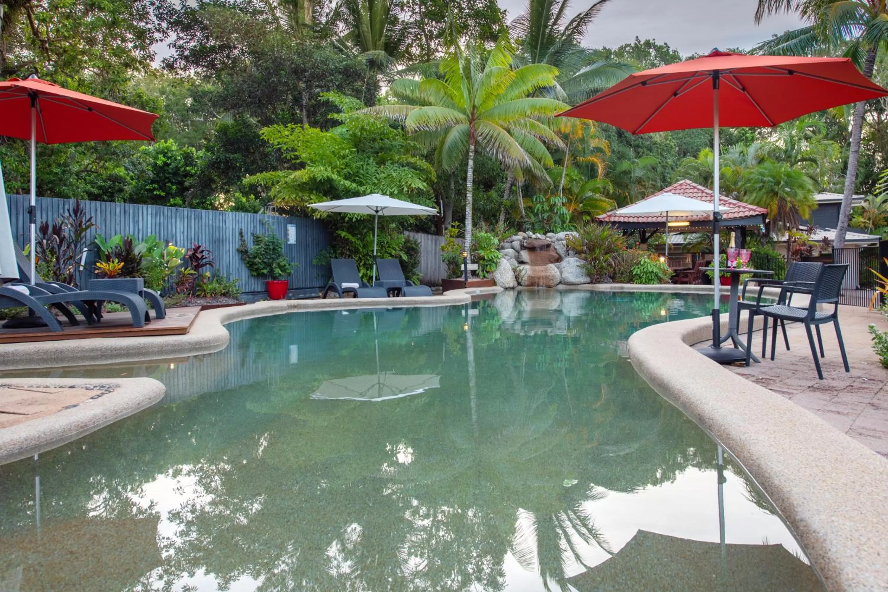 Swimming pool in Lychee Tree Holiday Apartments