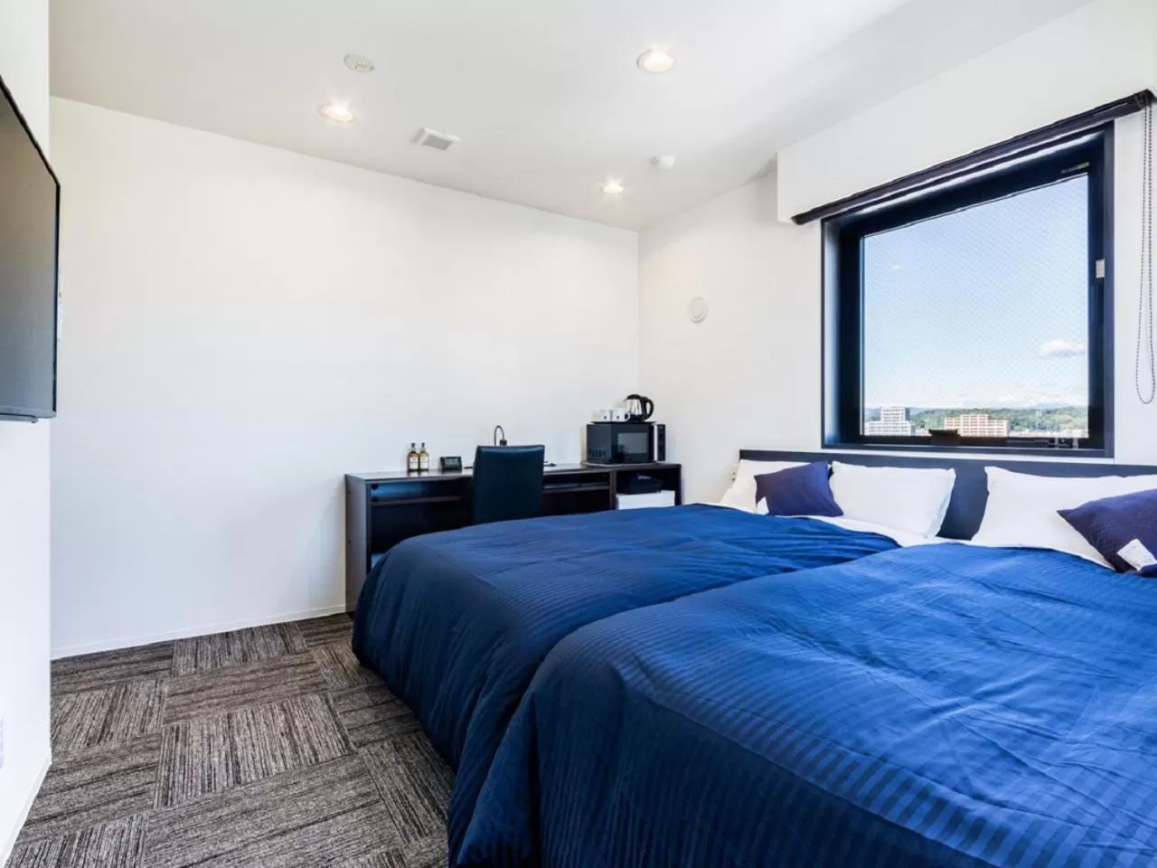 Bed in HOTEL LiVEMAX Kakegawa-Ekimae