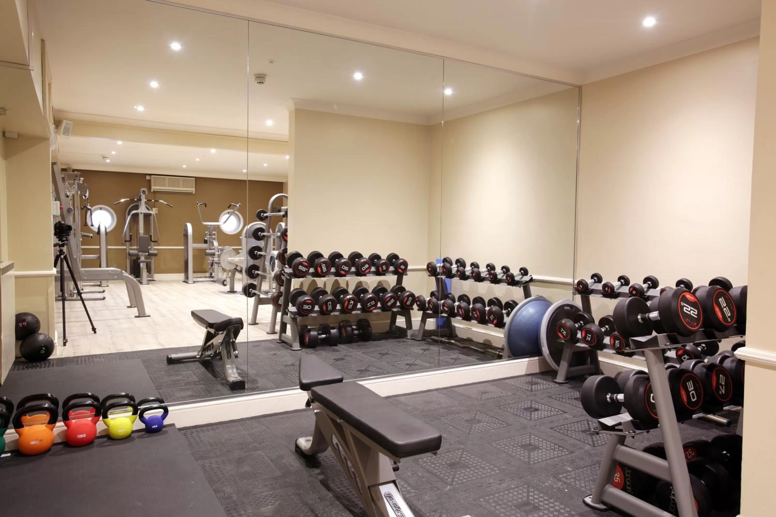 Fitness centre/facilities in Hogs Back Hotel & Spa Nr Farnham