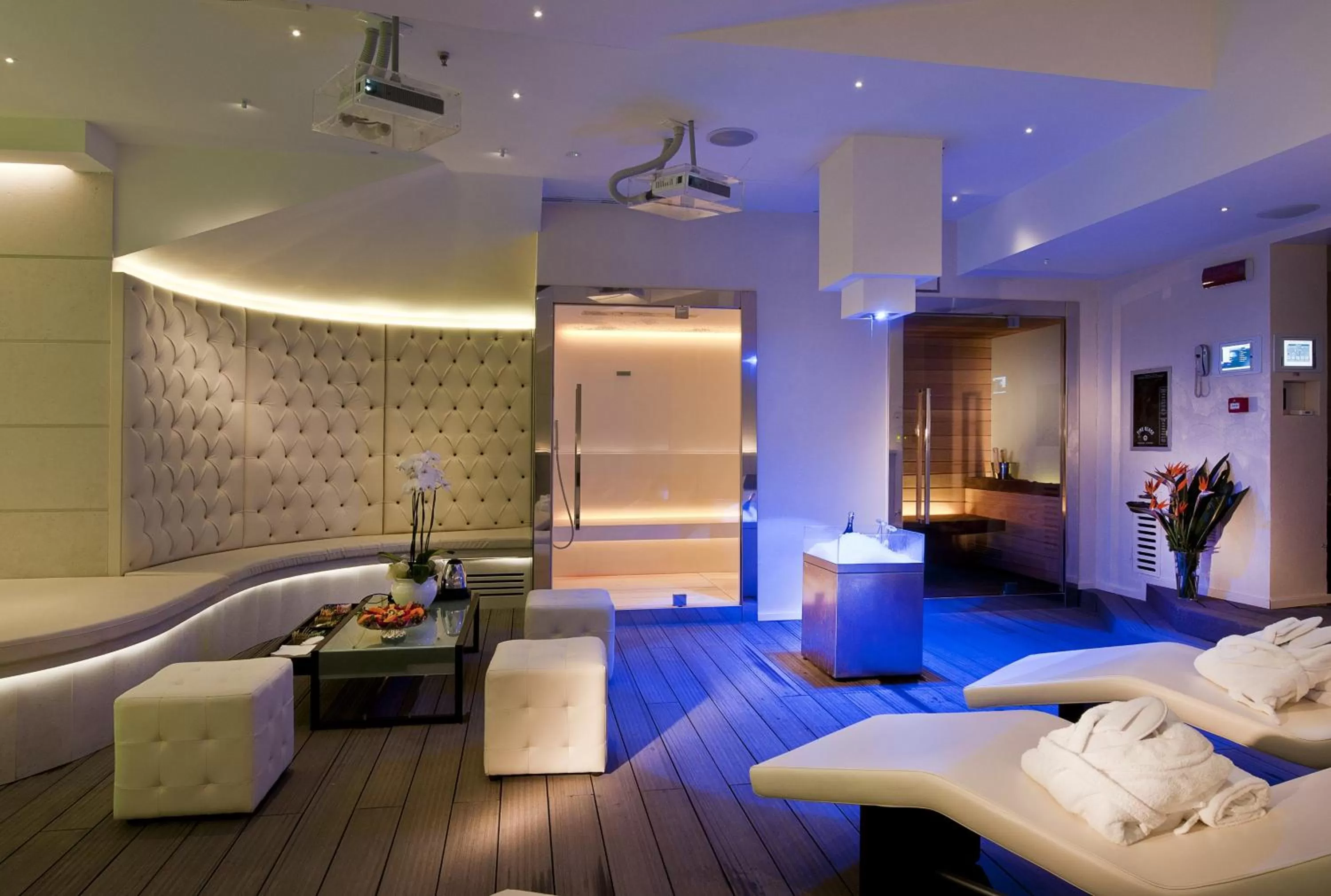 Sauna in Trilussa Palace Hotel Congress & Spa