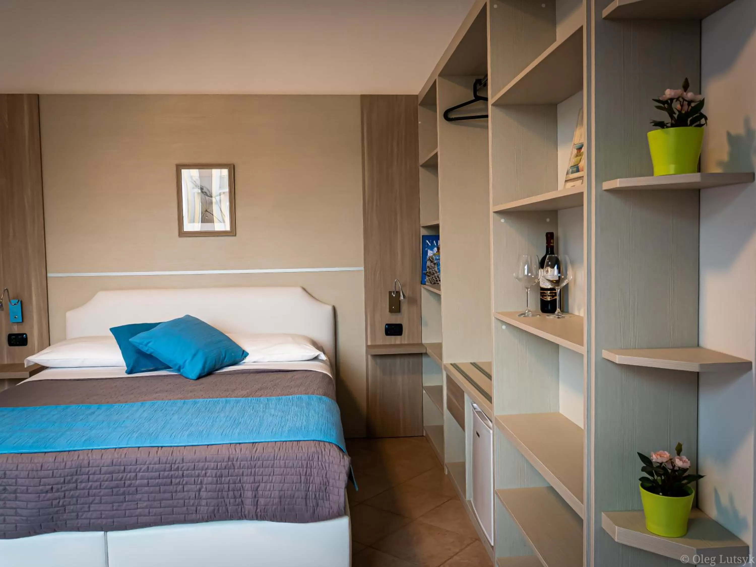 Bed in San Marco Hotel