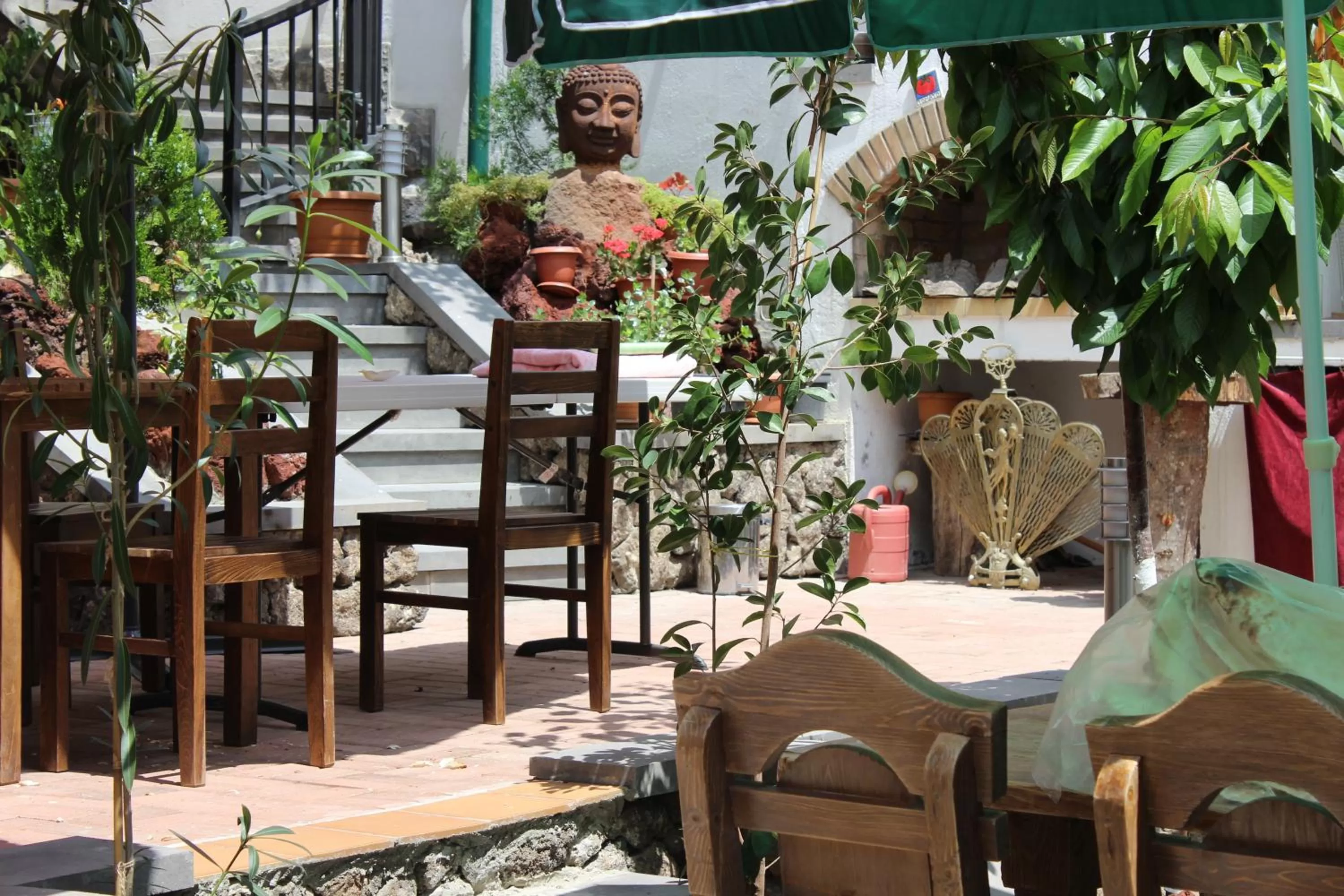 Garden in Silk Road Hotel