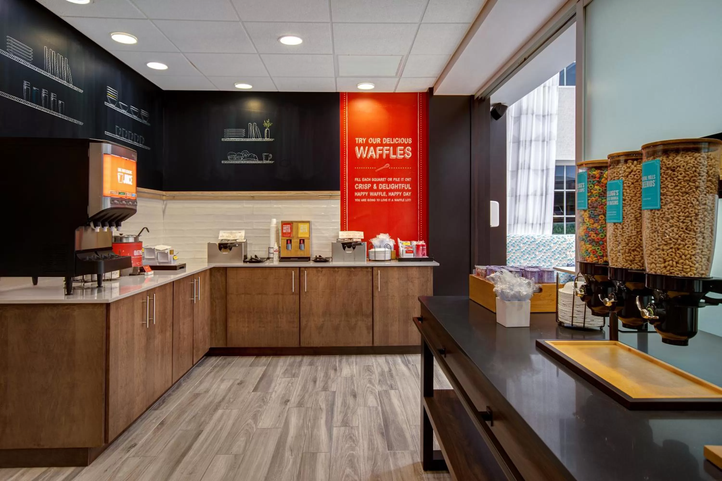 Breakfast in Hampton Inn & Suites Yonkers