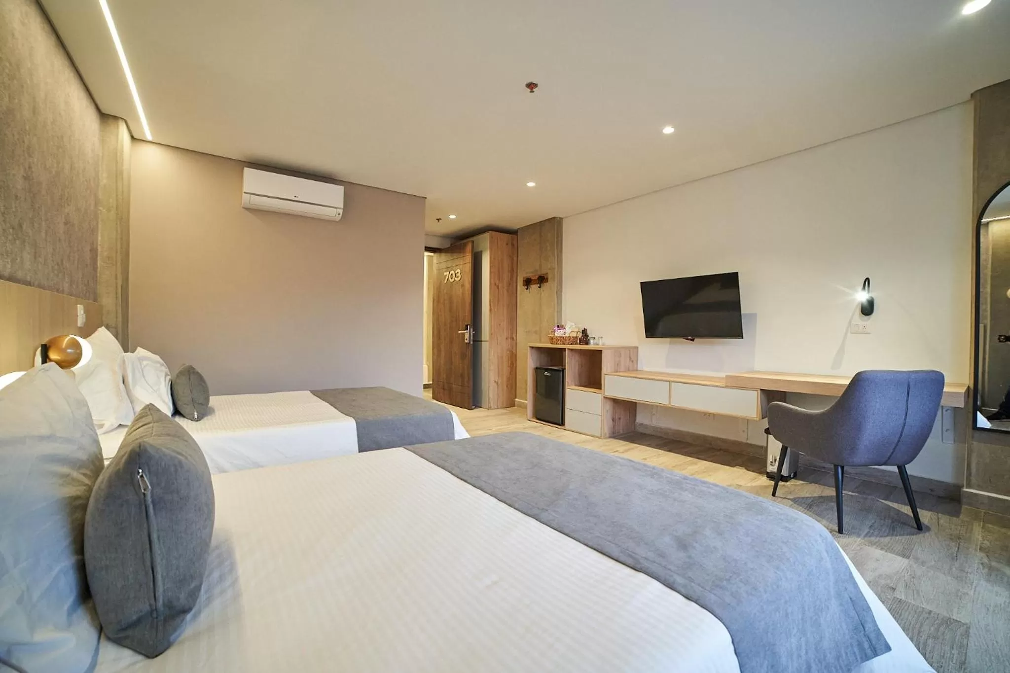 Bed in Eutopiq Hotel