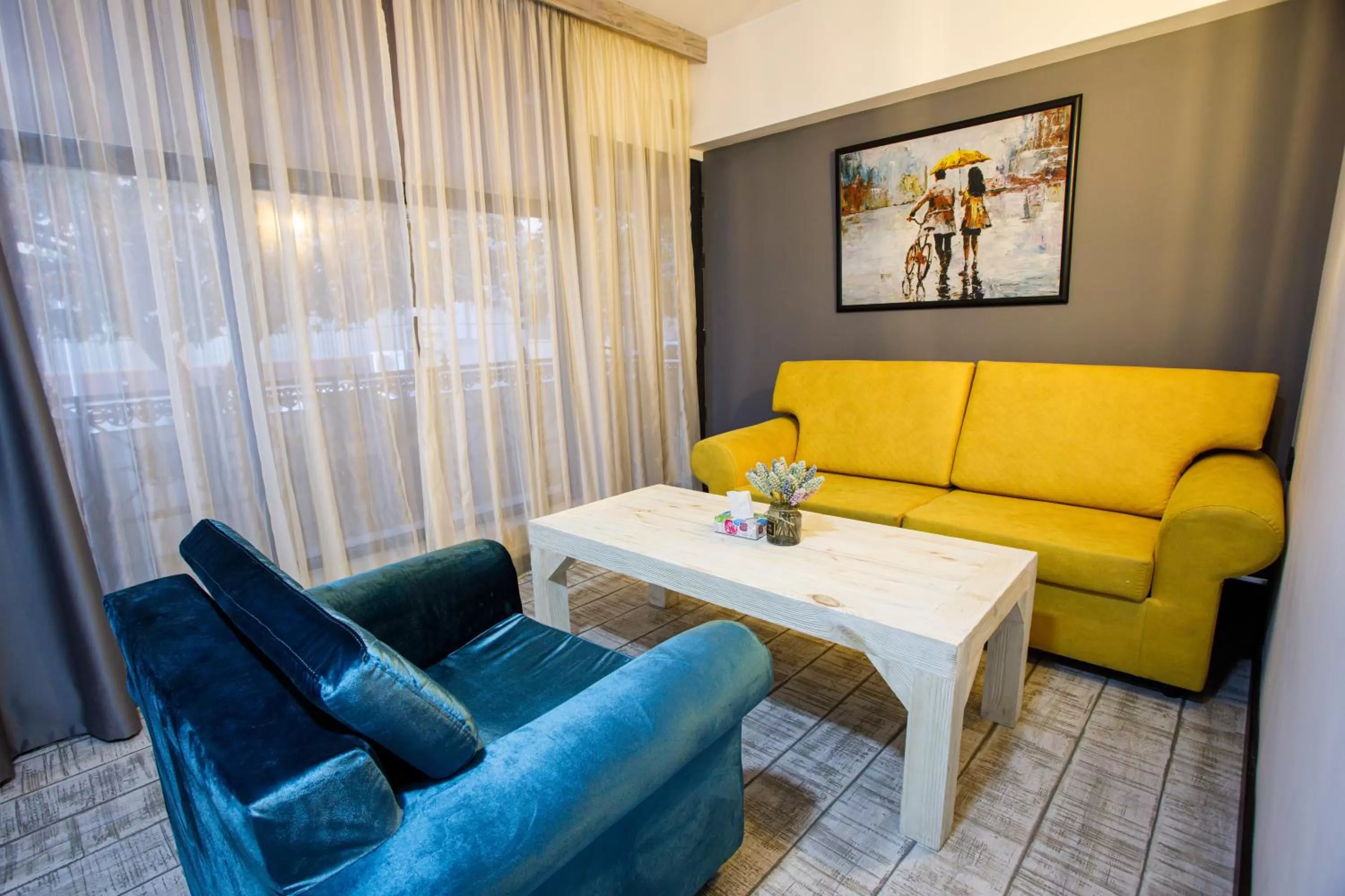 Seating area in The Phoenix Boutique Hotel