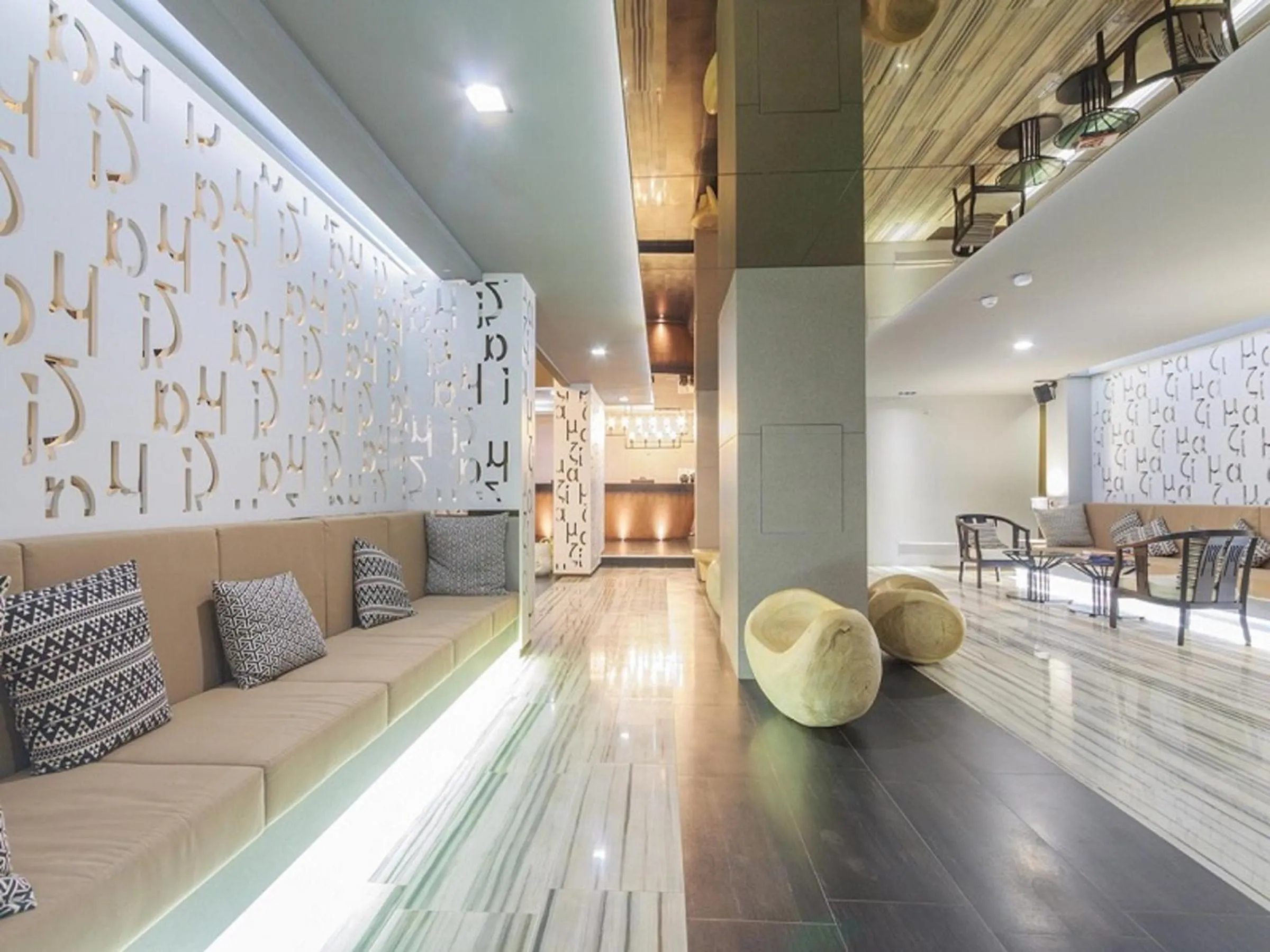 Lobby or reception in Mazi Design Hotel by Kalima