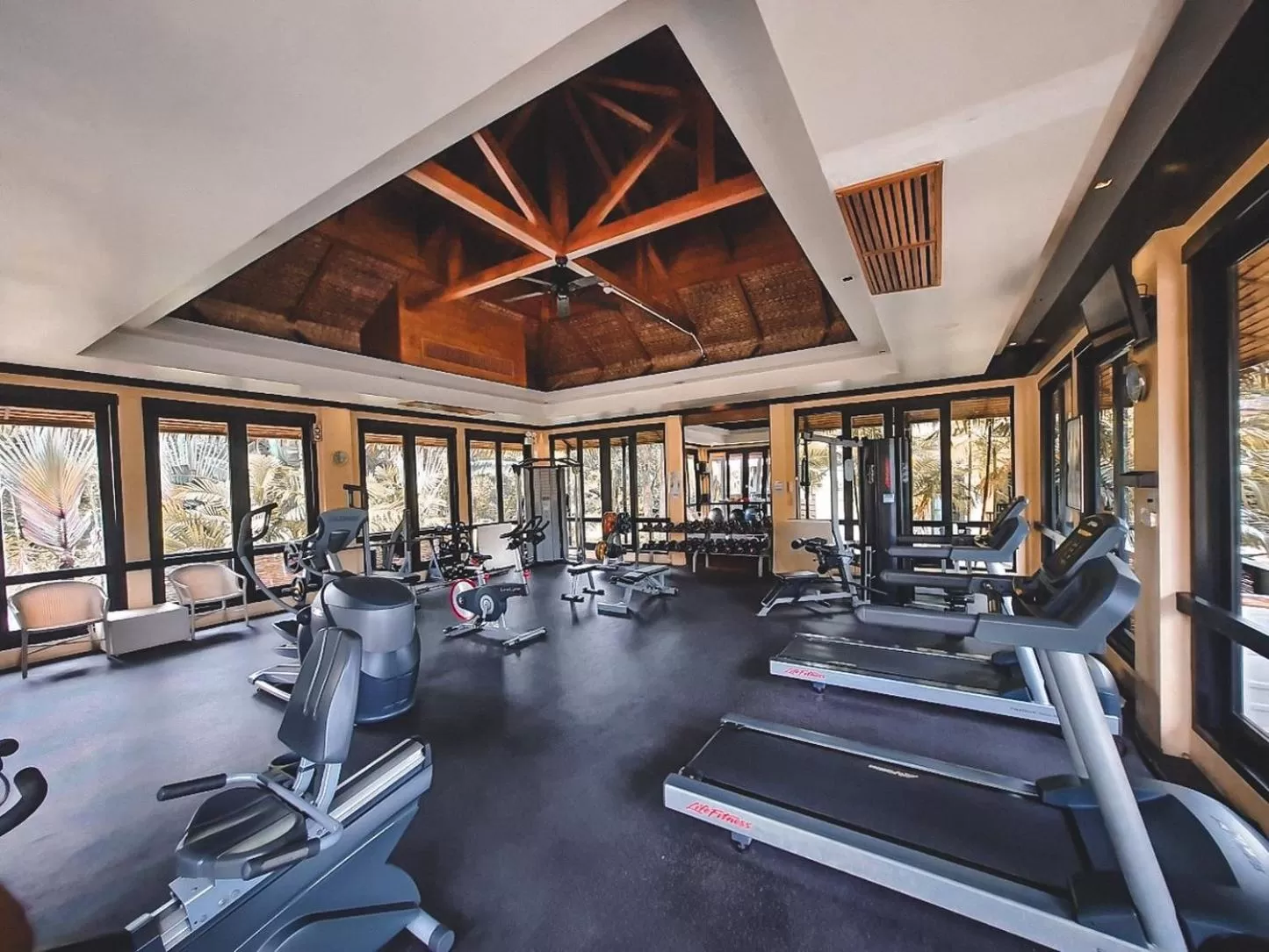 Fitness centre/facilities in Centara Koh Chang Tropicana Resort